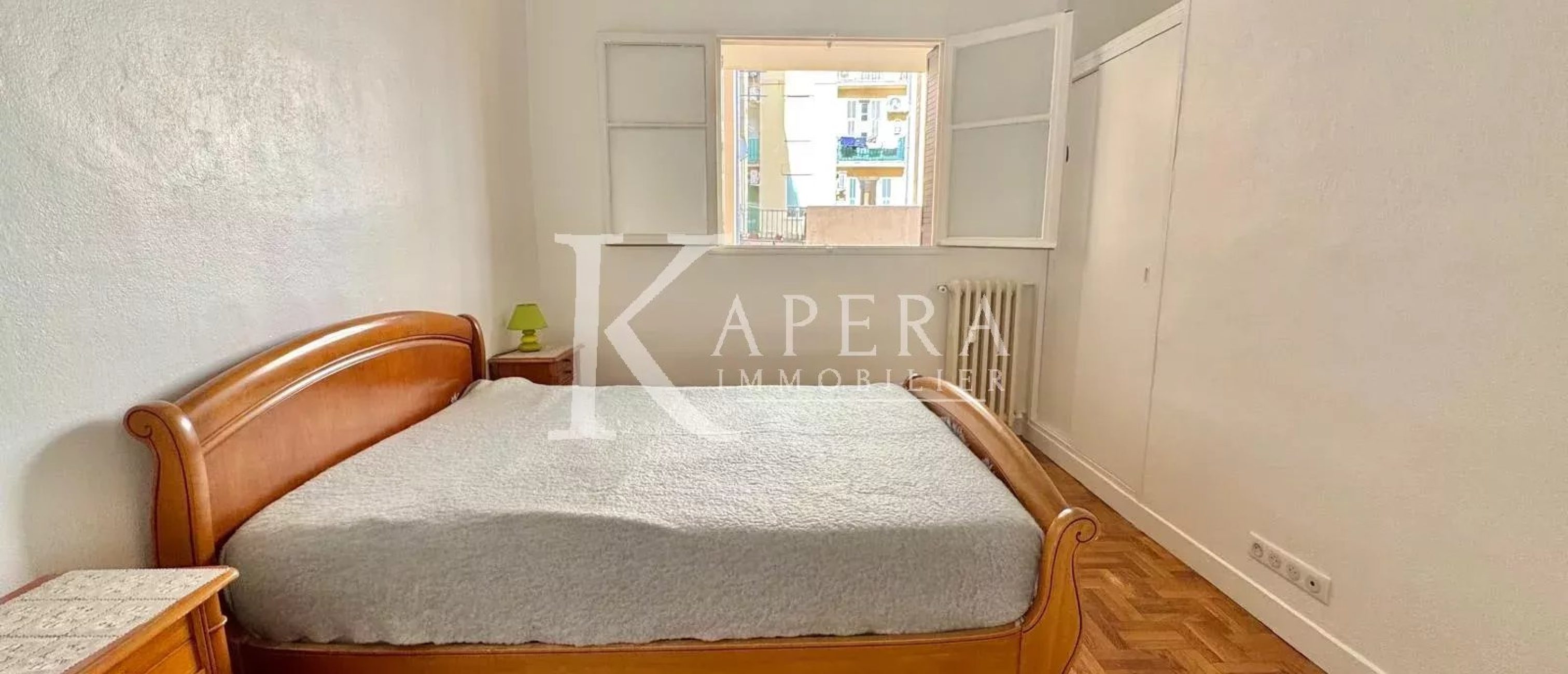 LOCATION MEUBLEE 3P TRAVERSANT 57M² - NICE RIQUIER - BALCON - CAVE