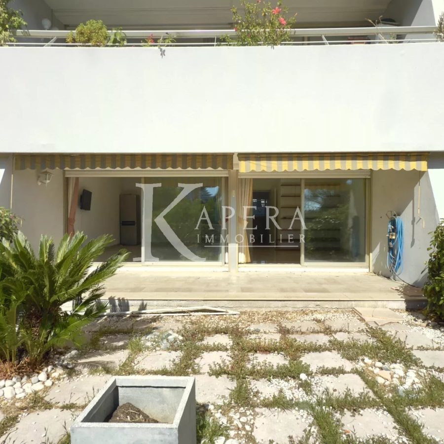 VENTE 3P 62M² - MARINA BAIE DES ANGES - JARDIN - TERRASSE