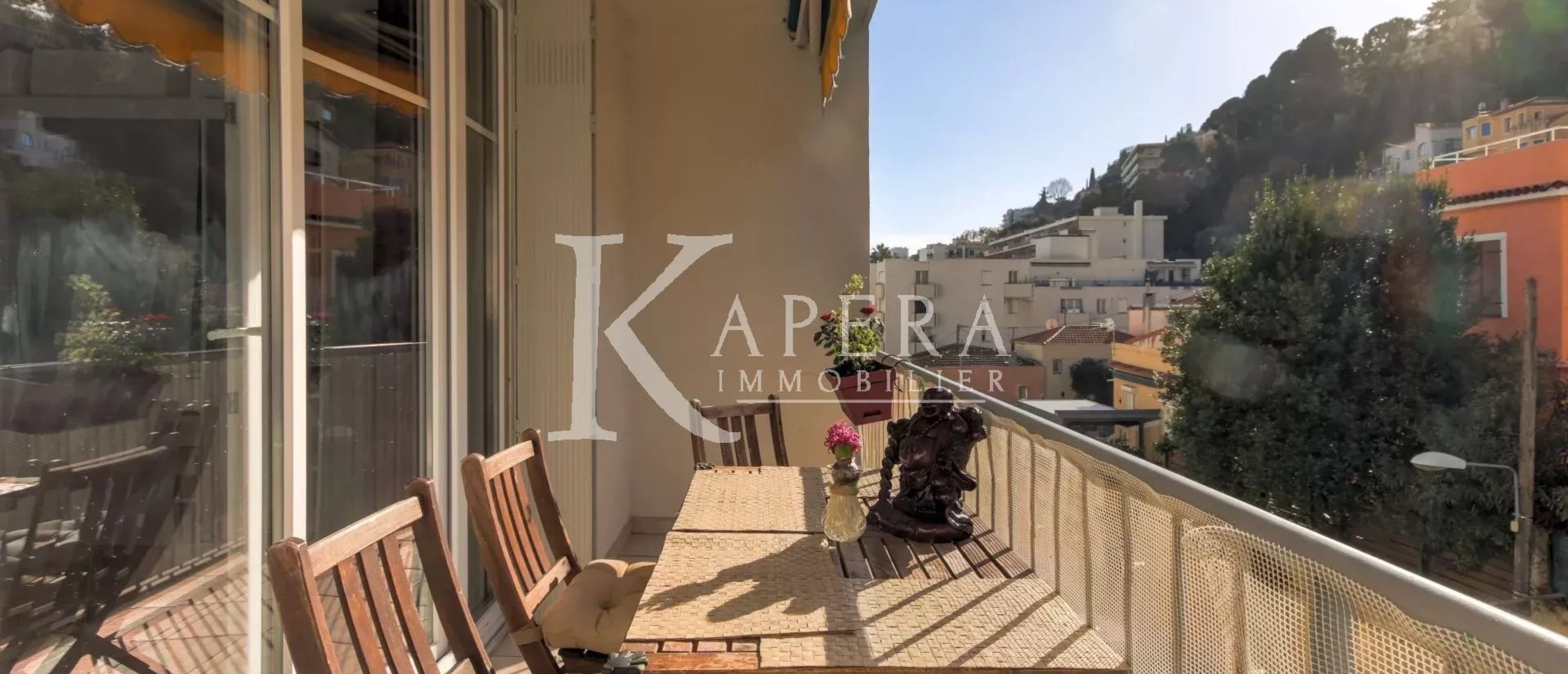 VENTE 2P 39m² - NICE NORD - BALCONS - TRAVERSANT