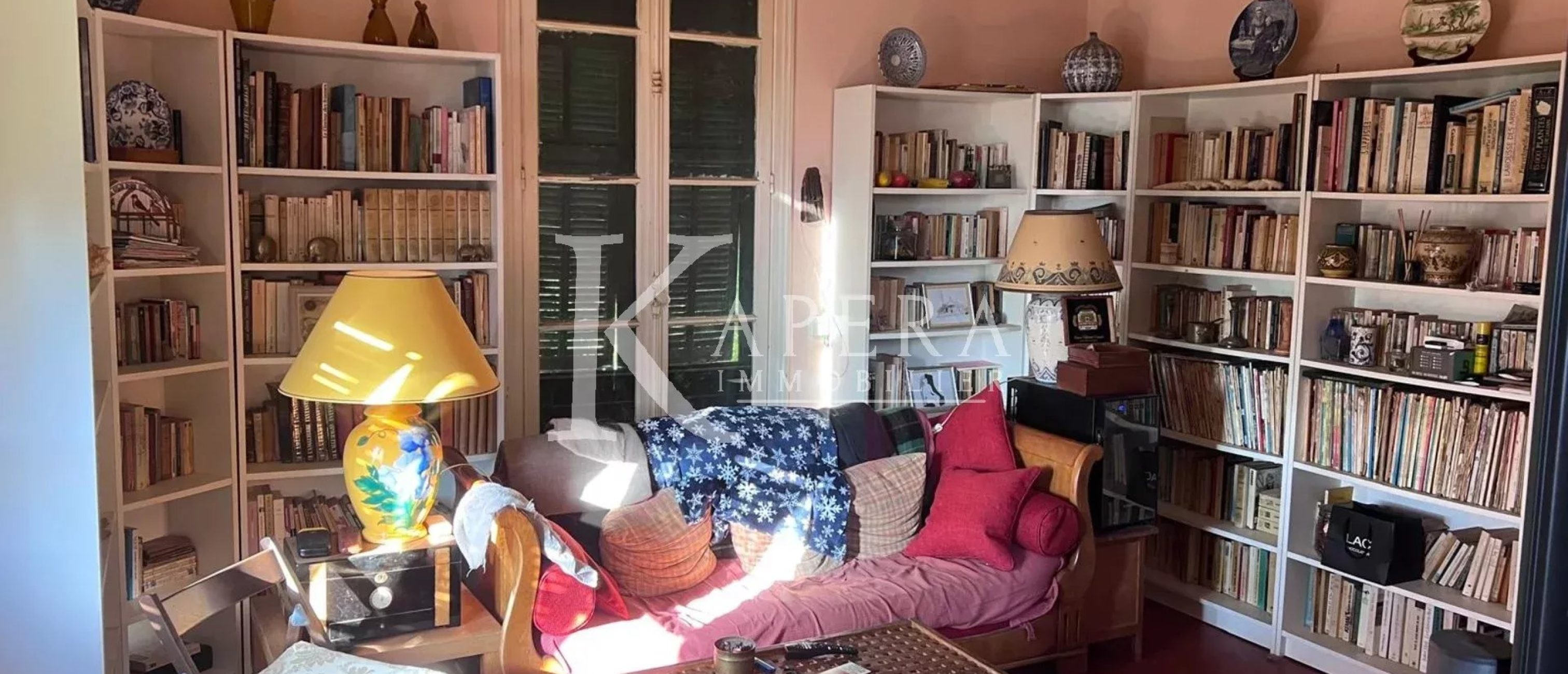 VENTE MAISON FAMILIALE 6P 163M2 - CAGNES SUR MER/ BREGUIERES - BEAU TERRAIN - CALME