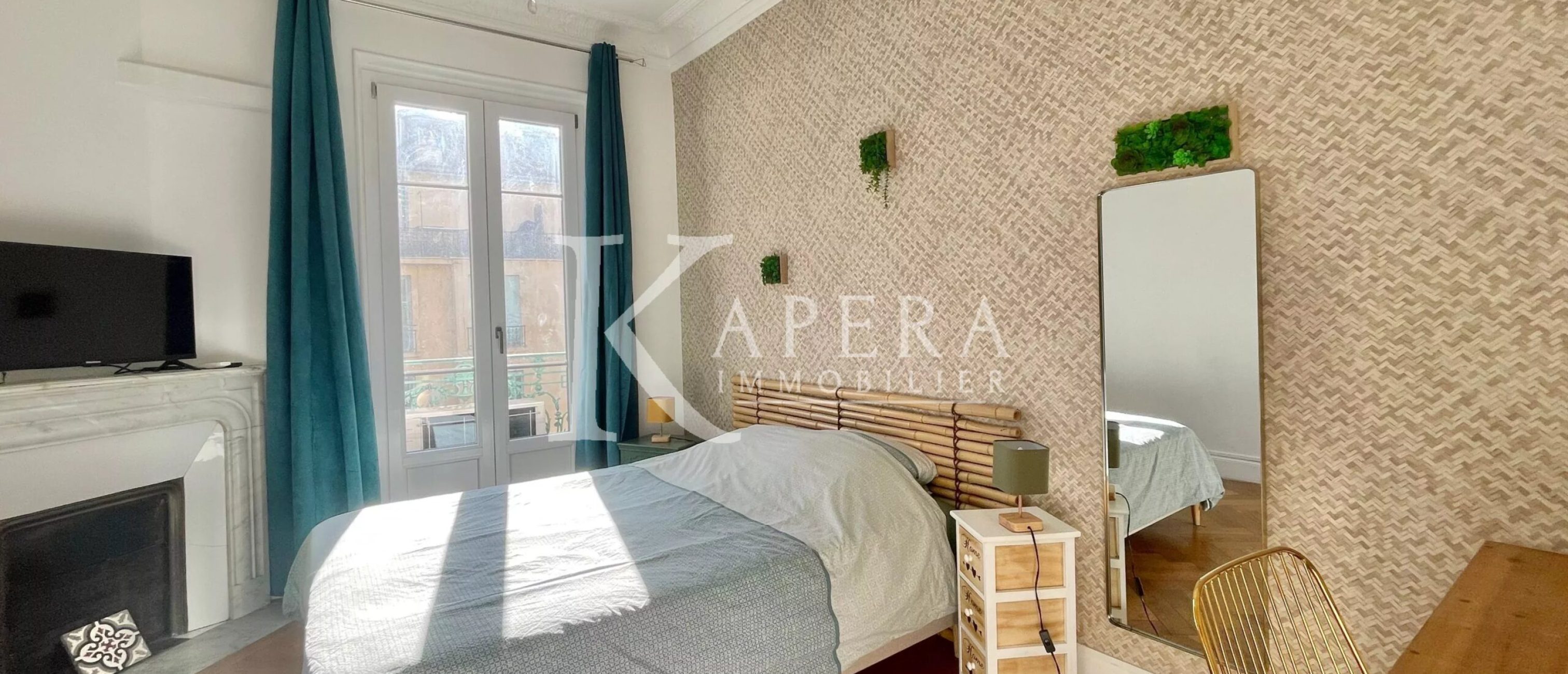 VENTE 4P 95 m² - NICE RAIMBALDI - TRAVERSANT