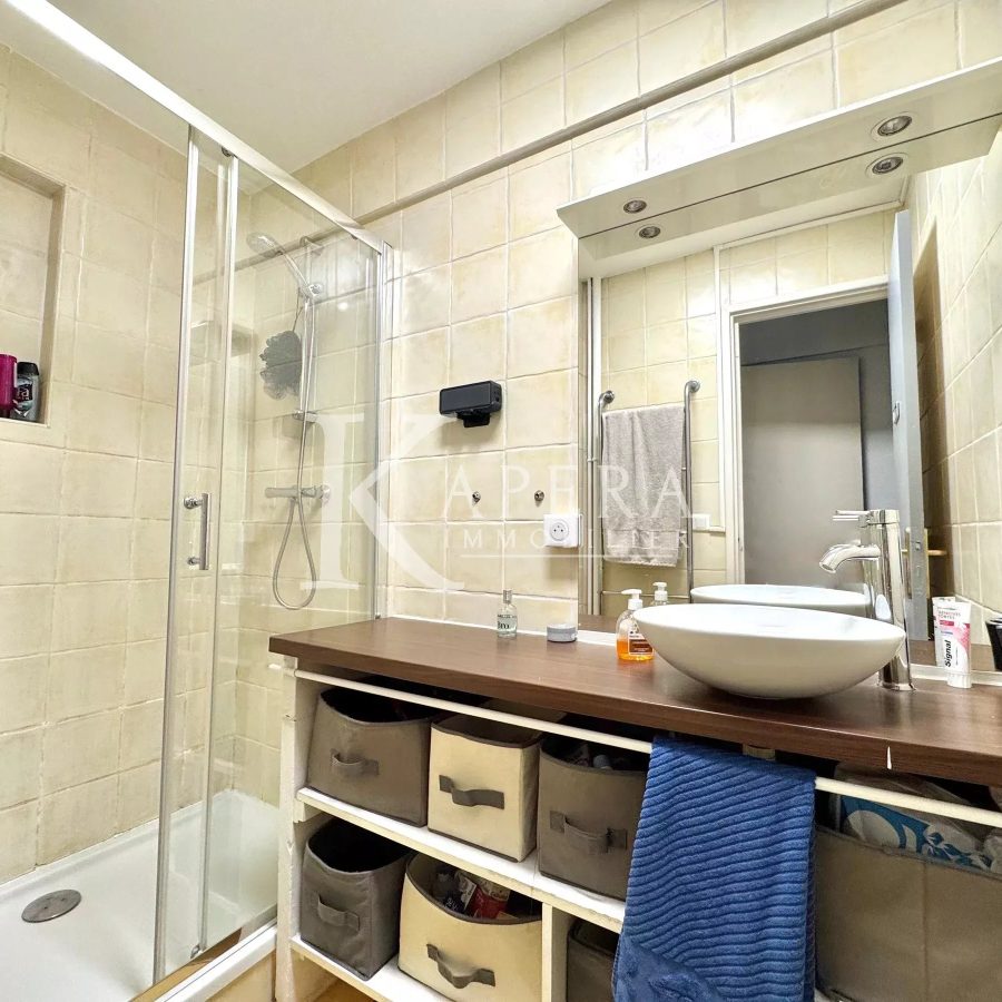 VENTE 58M2 NICE ST MARGUERITE - BALCONS - GARAGE - CAVE