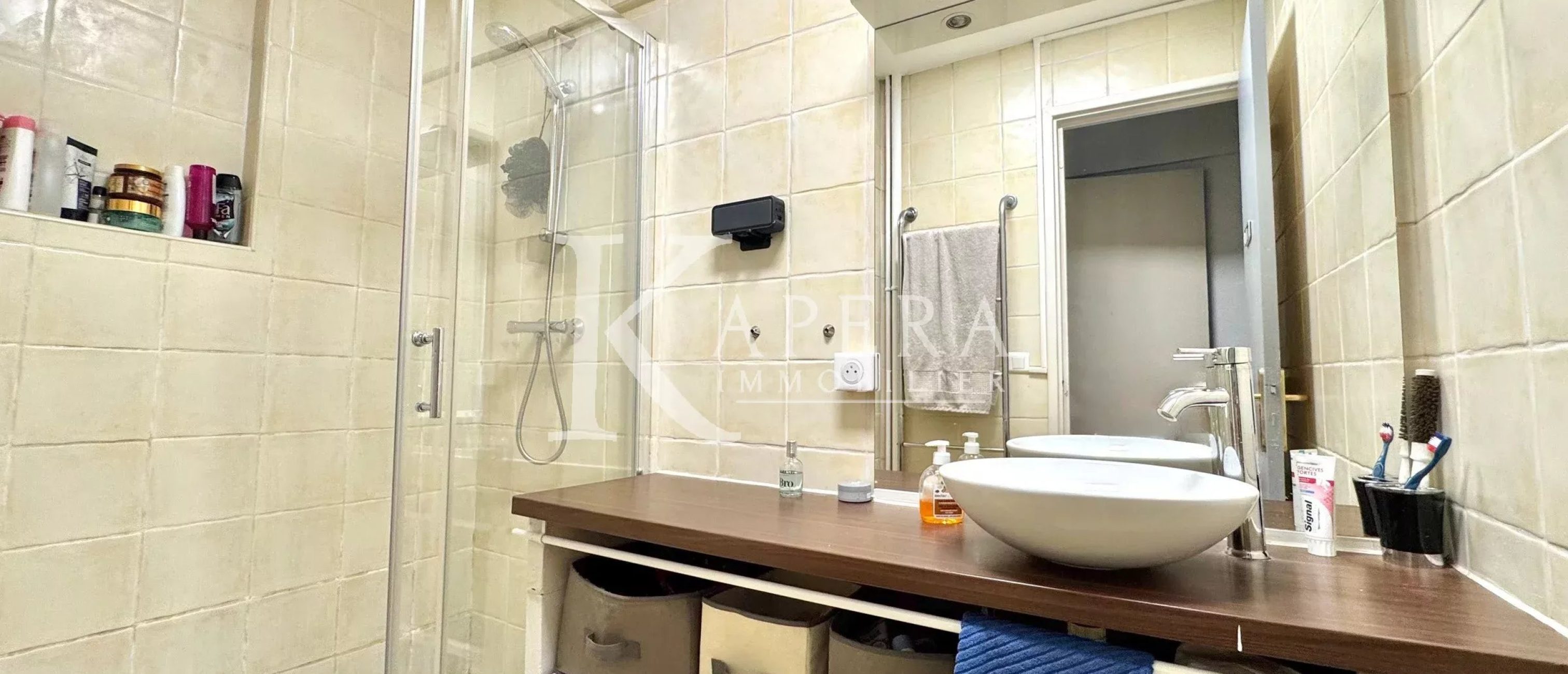 VENTE 58M2 NICE ST MARGUERITE - BALCONS - GARAGE - CAVE