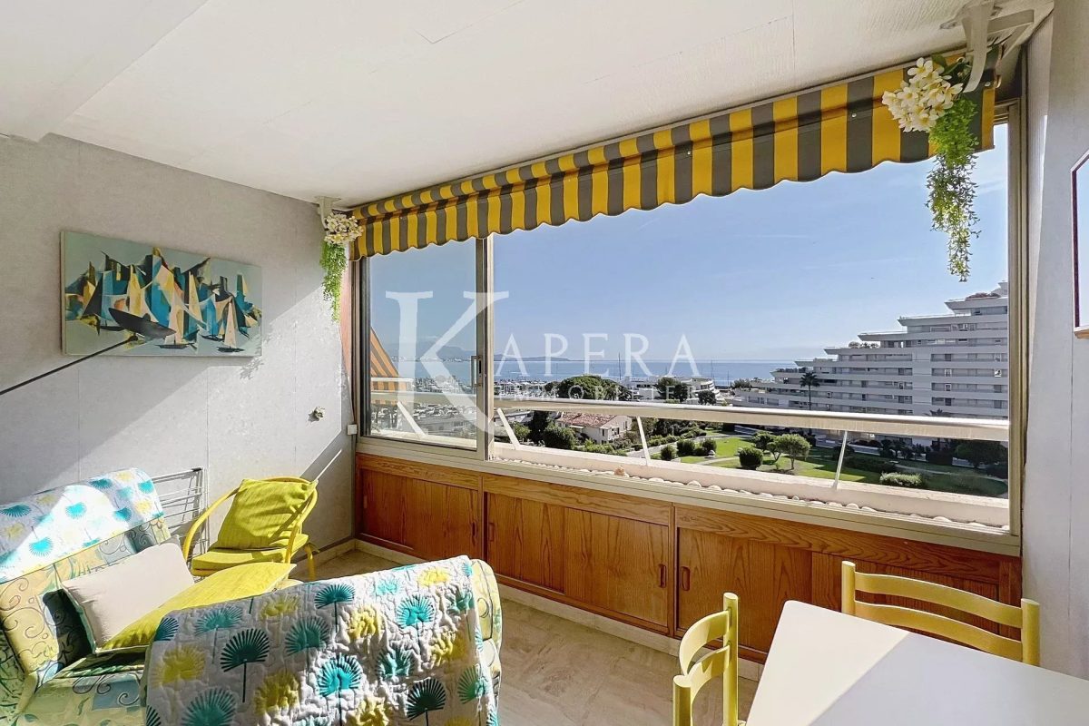 VENTE STUDIO 26M2 - MARINA BAIE DES ANGES - LOGGIA