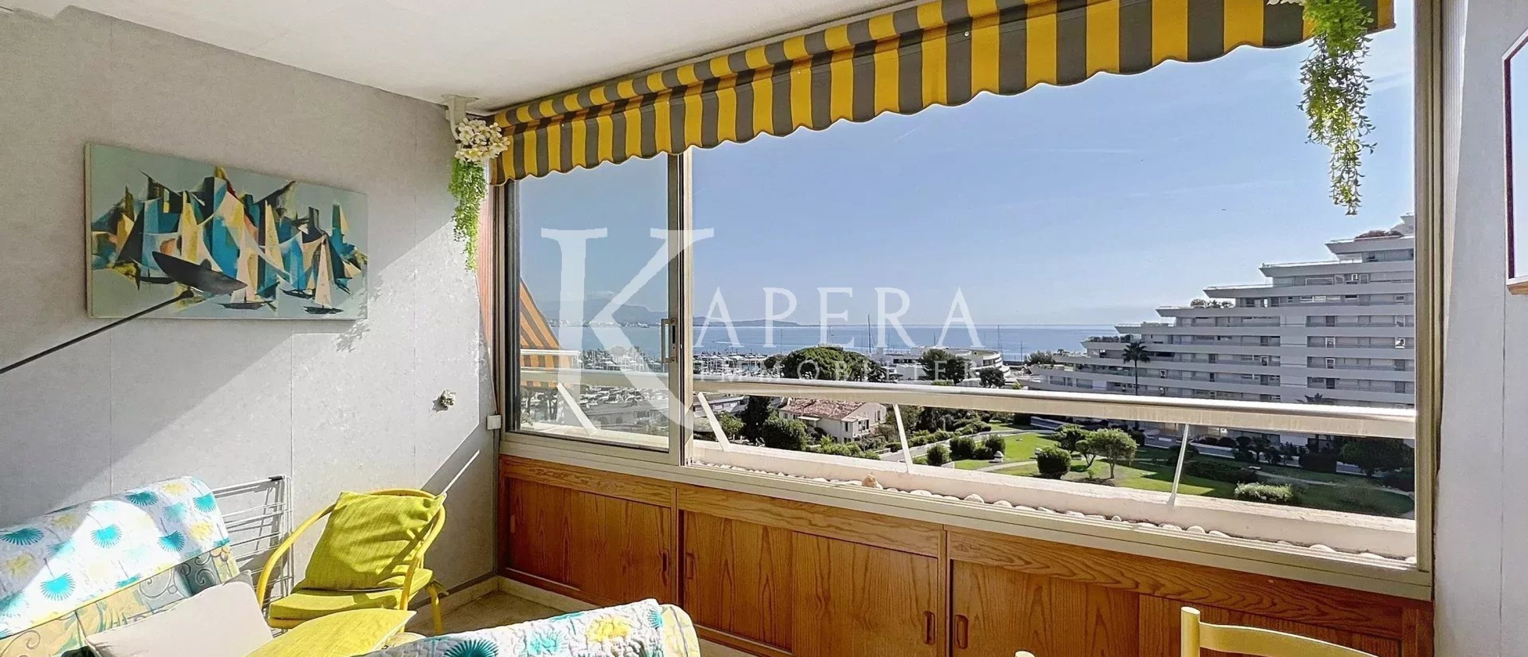 VENTE STUDIO 26M2 - MARINA BAIE DES ANGES - LOGGIA