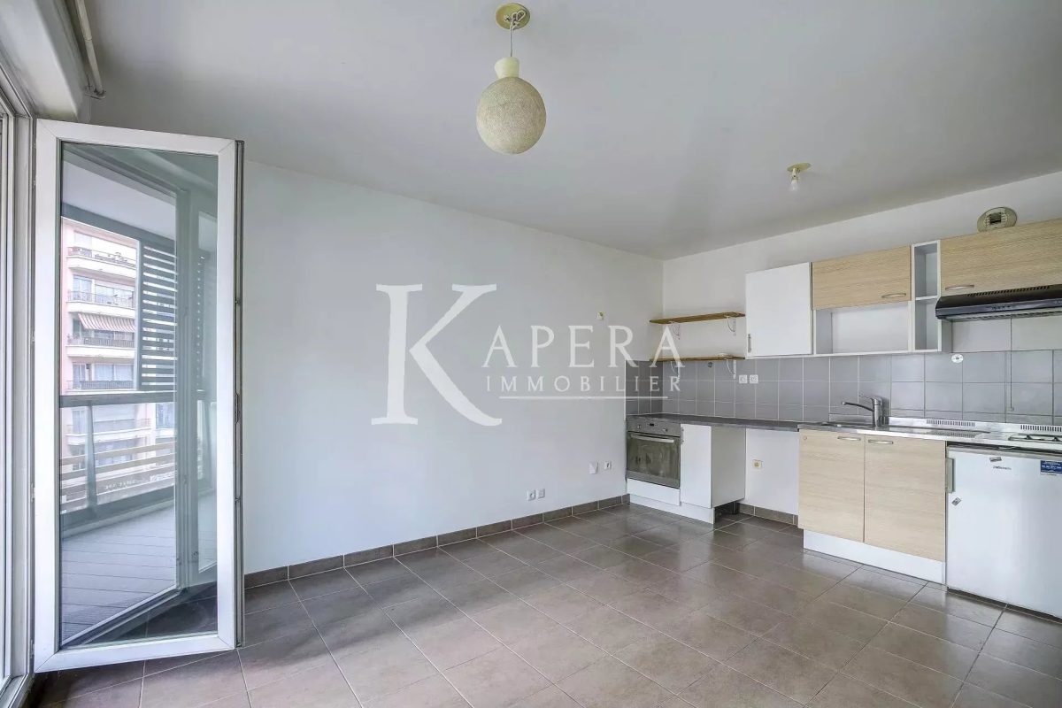 VENTE 2P 37,27M2 - CROS DE CAGNES - PARKING - TERRASSE