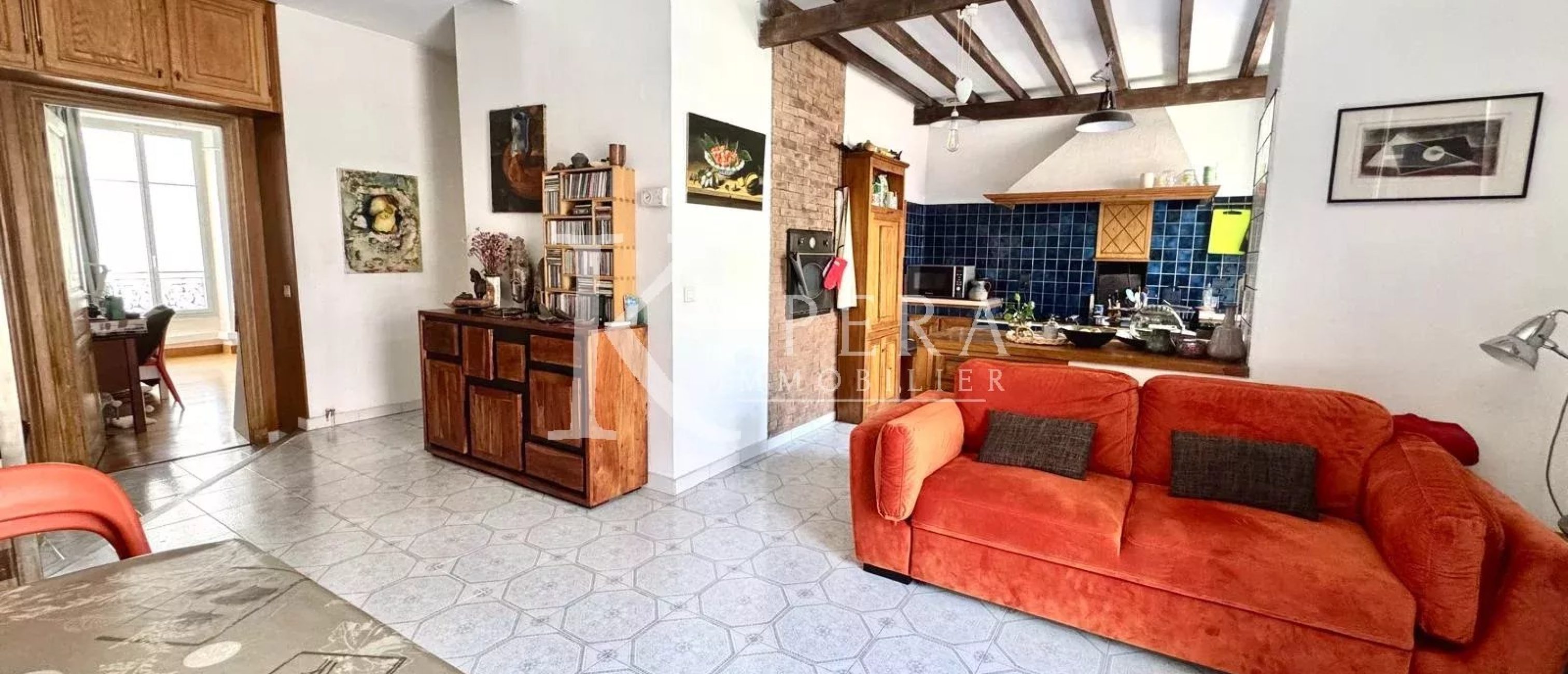 EN VENTE 4P 83m² - NICE CARABACEL - CHARME DE L'ANCIEN