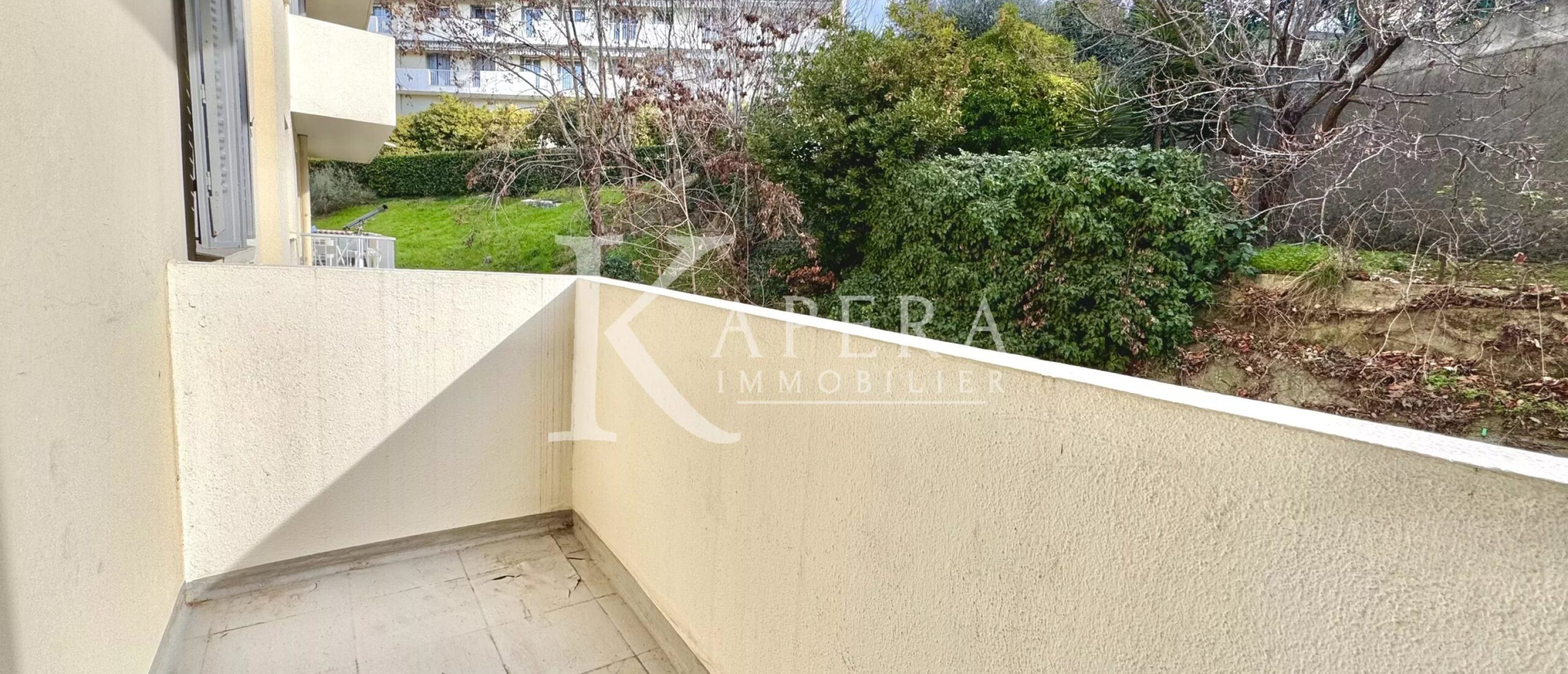 VENTE 58M2 NICE ST MARGUERITE - BALCONS - GARAGE - CAVE