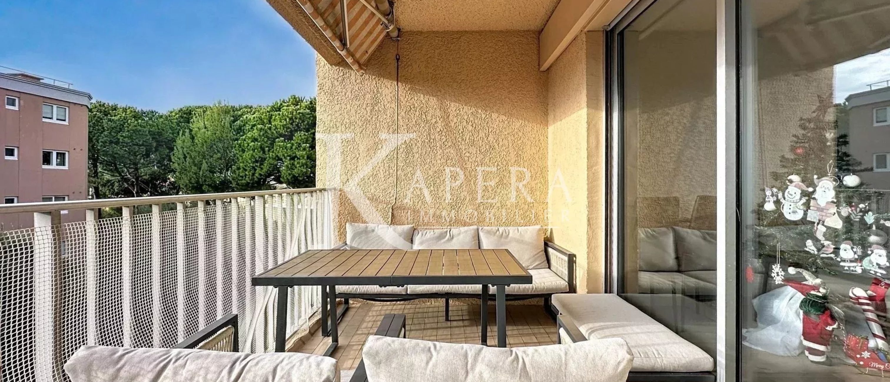 VENTE 3P 63M2 - CAGNES SUR MER / LES VESPINS - TERRASSE - PARKING