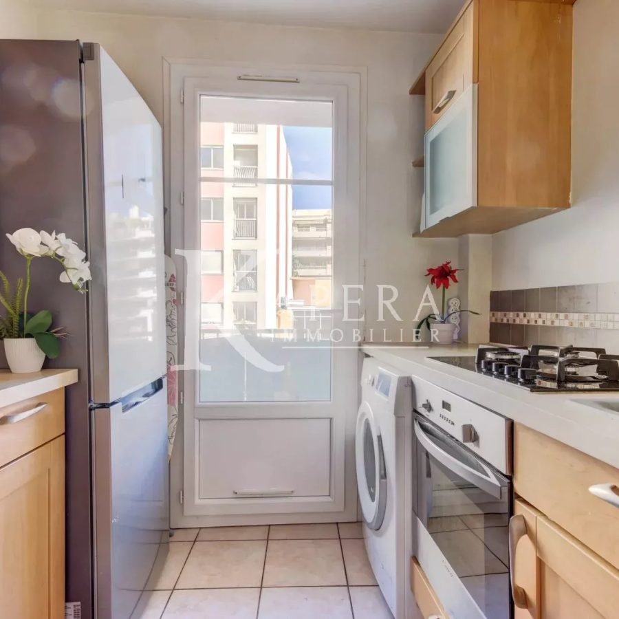 VENTE 2P 39m² - NICE NORD - BALCONS - TRAVERSANT