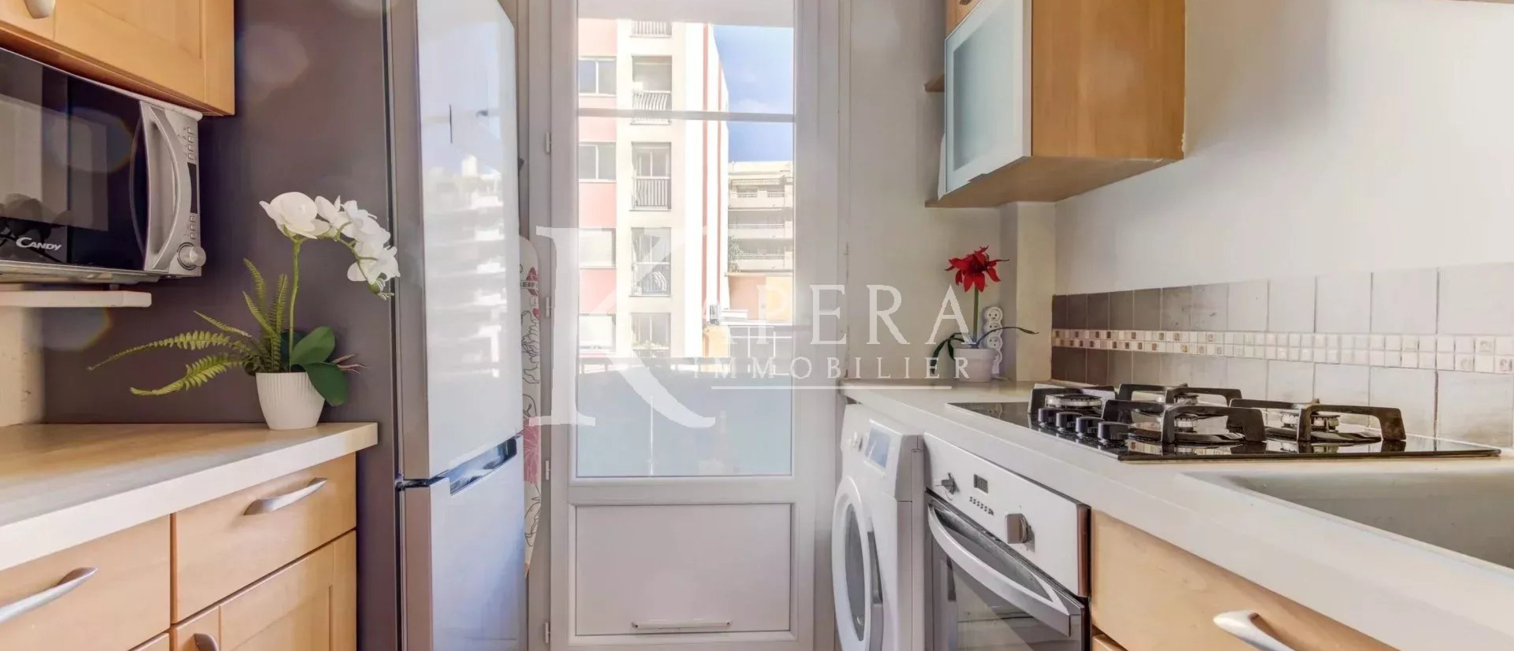 VENTE 2P 39m² - NICE NORD - BALCONS - TRAVERSANT