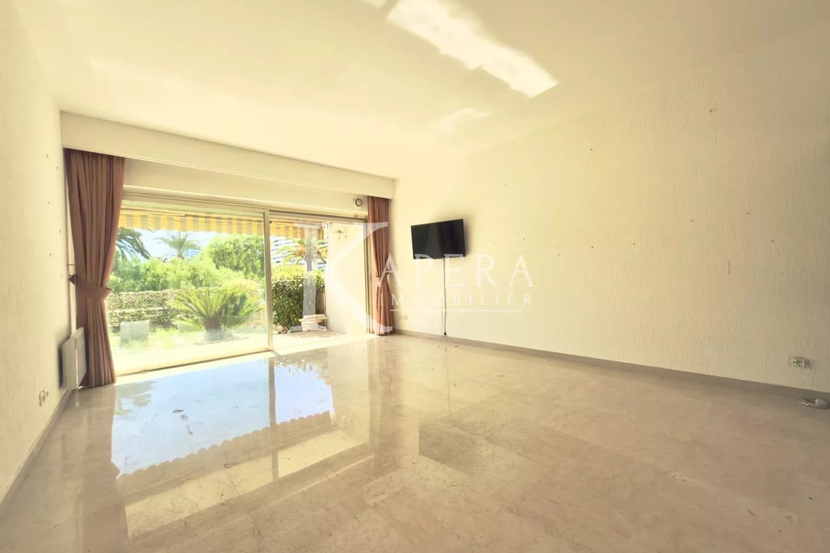 VENTE 3P 62M² - MARINA BAIE DES ANGES - JARDIN - TERRASSE