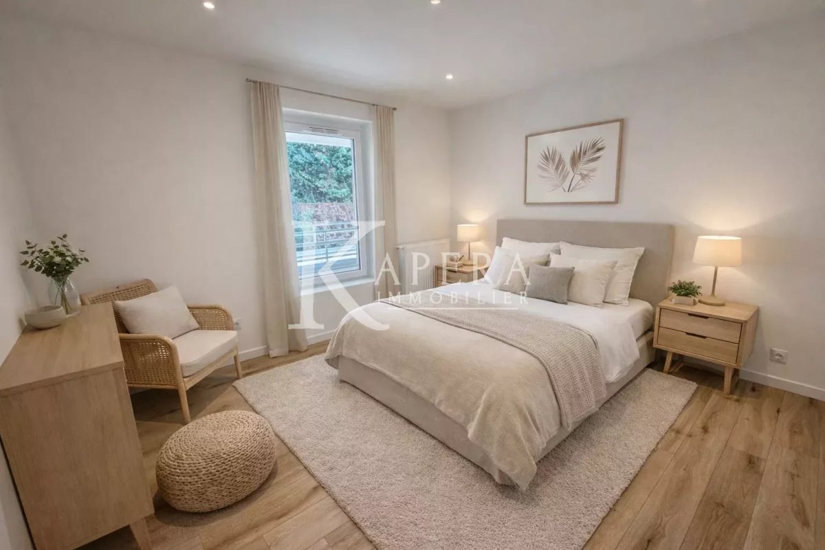 VENTE 2P 42,76M2 - CAGNES SUR MER/L'HUBAC - DOUBLE GARAGE - TERRASSE