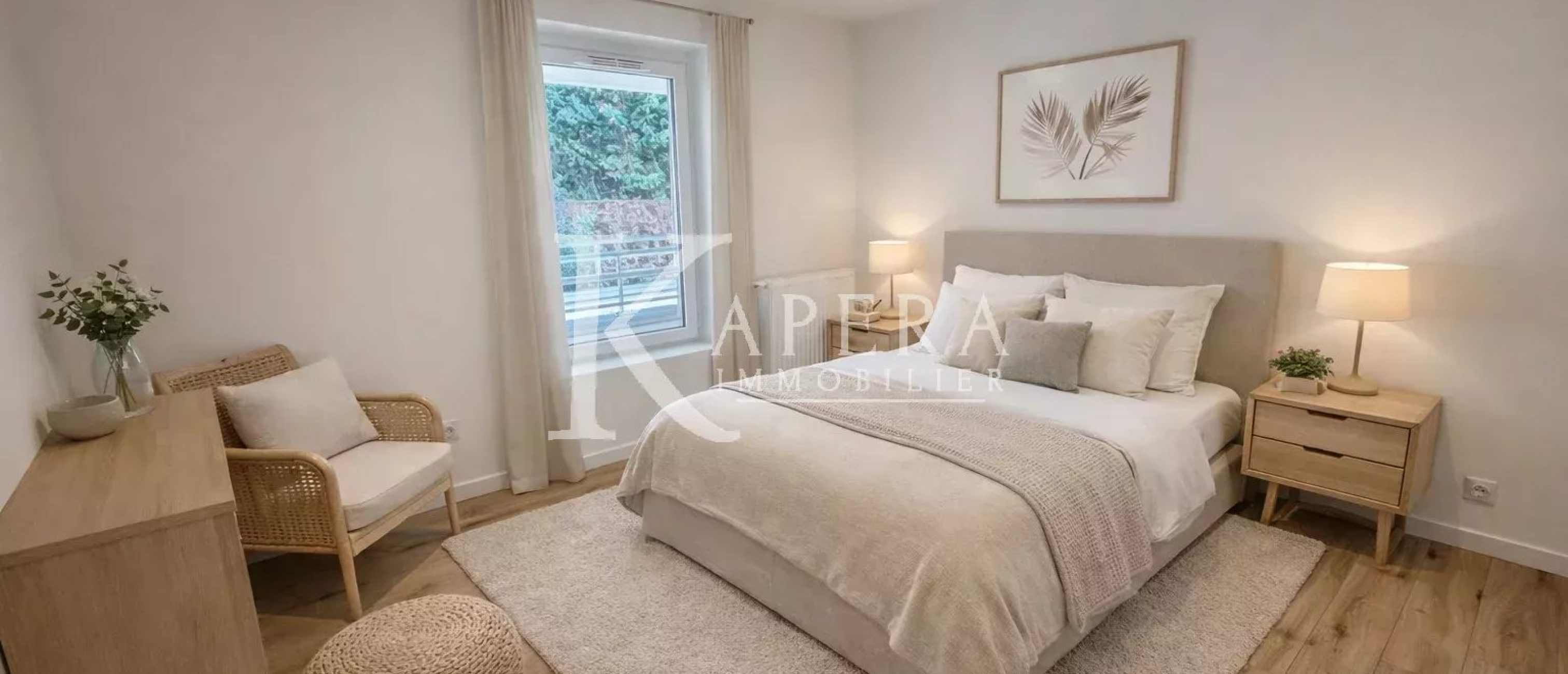 VENTE 2P 42,76M2 - CAGNES SUR MER/L'HUBAC - DOUBLE GARAGE - TERRASSE