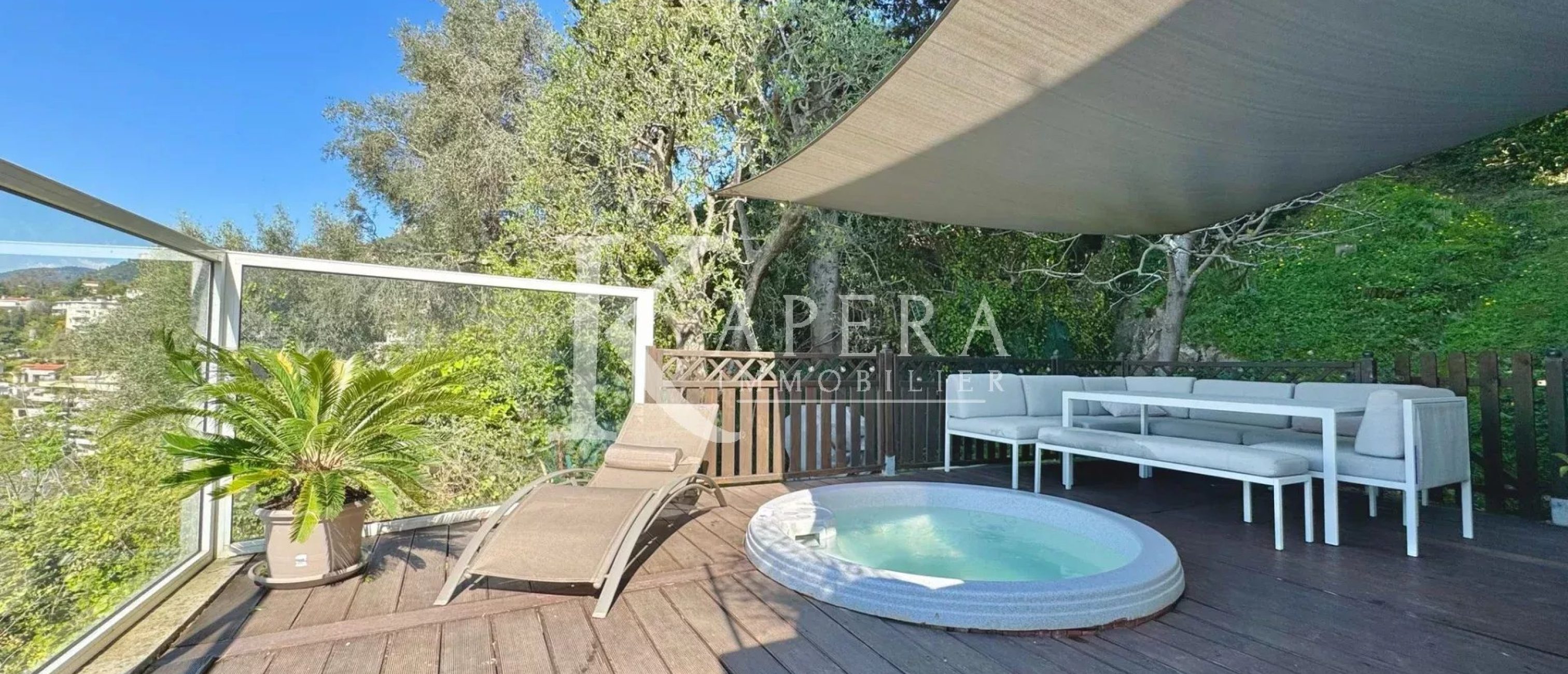 VENTE 4P 84M² - NICE MONT BORON - TERRASSES VUE PANORAMIQUE