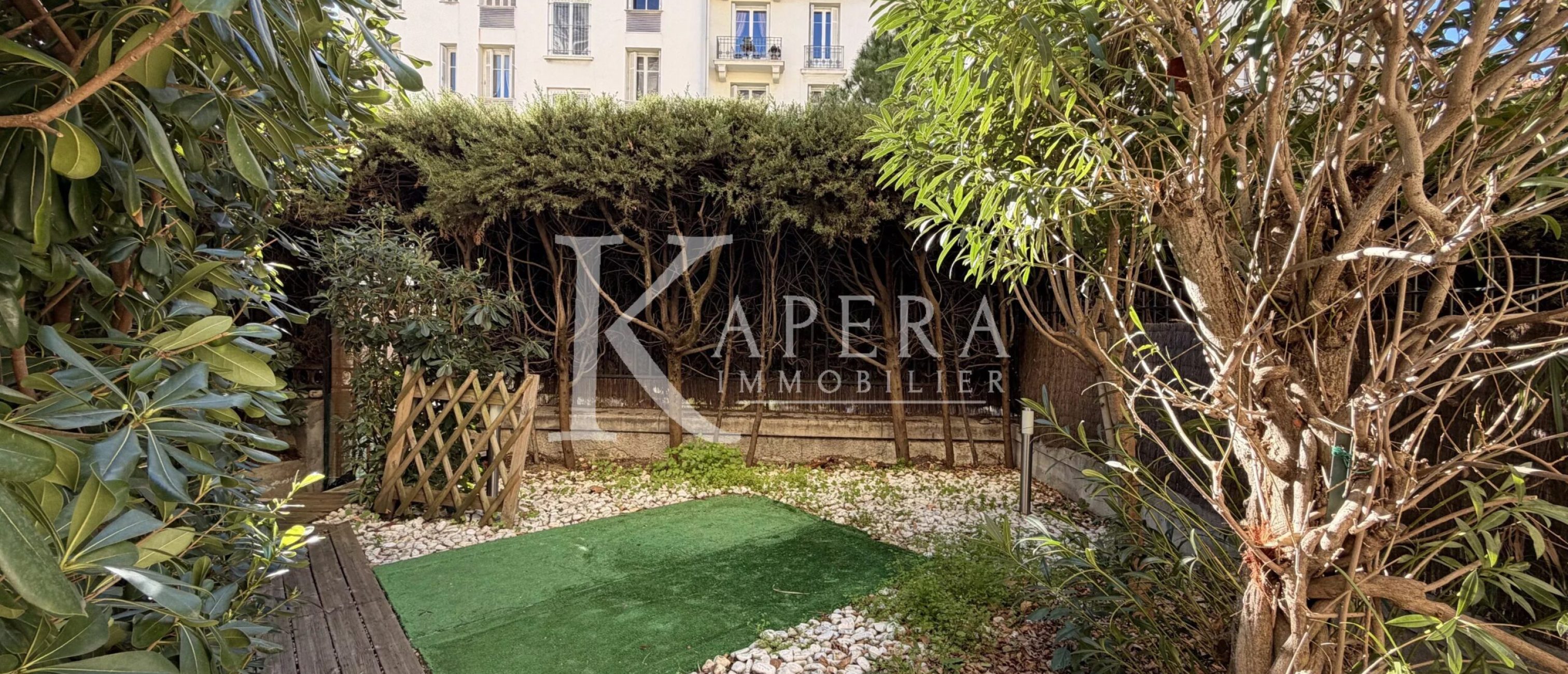 VENTE 2P 43M2 - NICE CIMIEZ - JARDIN PRIVATIF