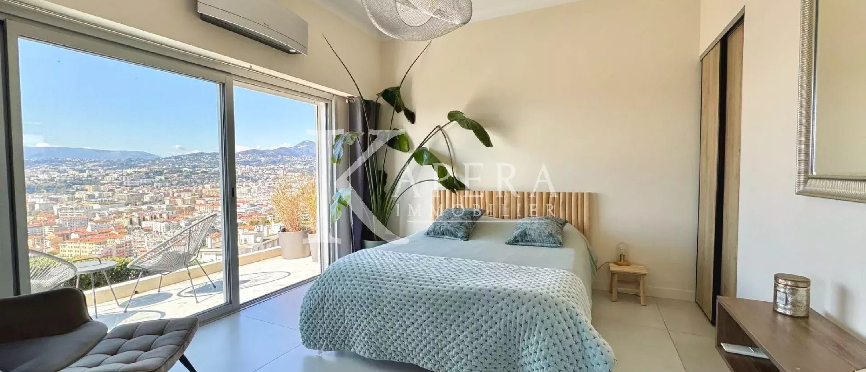 VENTE 4P 84M² - NICE MONT BORON - TERRASSES VUE PANORAMIQUE