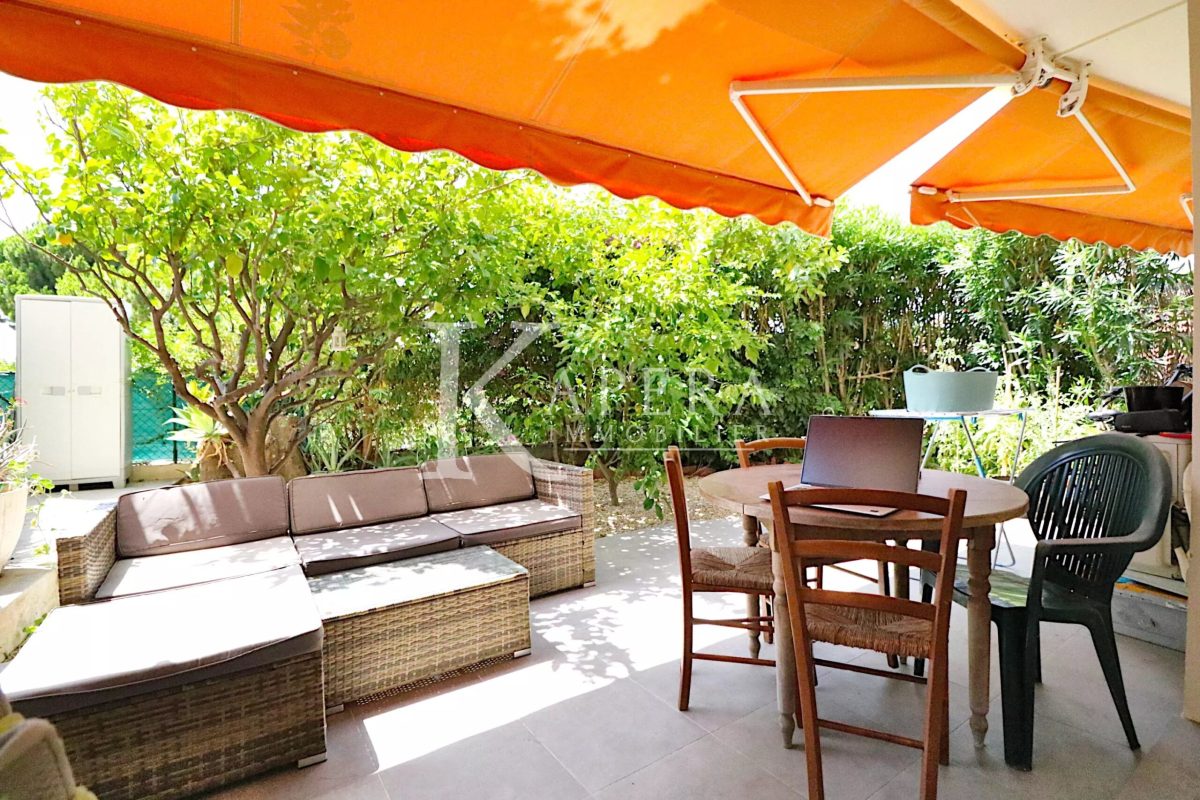 VENTE 2P 45M2 - SAINT LAURENT DU VAR CENTRE - REZ DE JARDIN