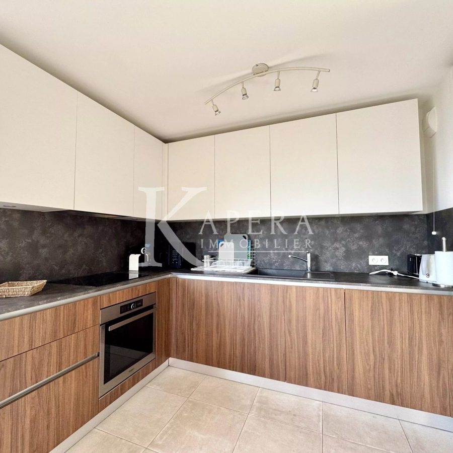 LOCATION MEUBLÉE 6 MOIS - NICE OUEST - 3P 58M² AVEC TERRASSES ET GARAGE