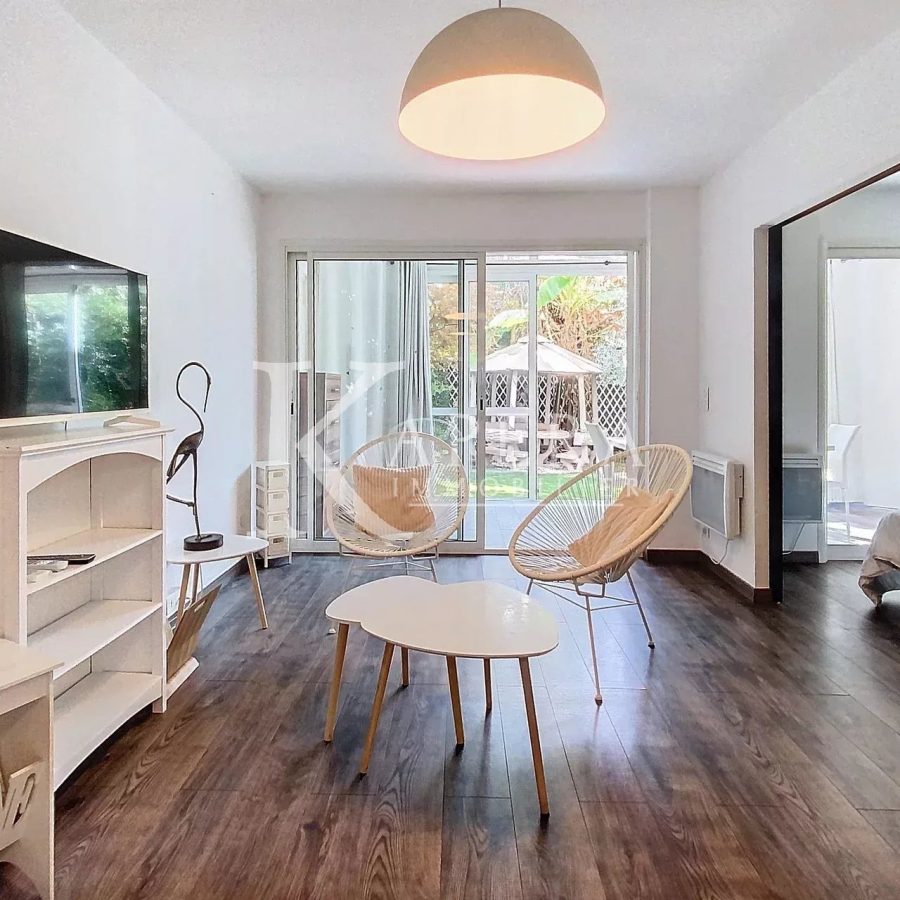 VENTE 2P 37M2 - SAINT LAURENT DU VAR/LES VESPINS - JARDIN ET VERANDA