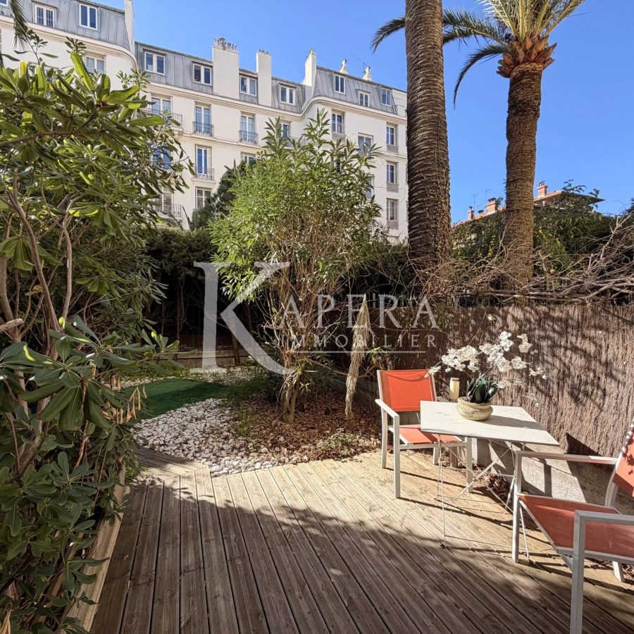 VENTE 2P 43M2 - NICE CIMIEZ - JARDIN PRIVATIF