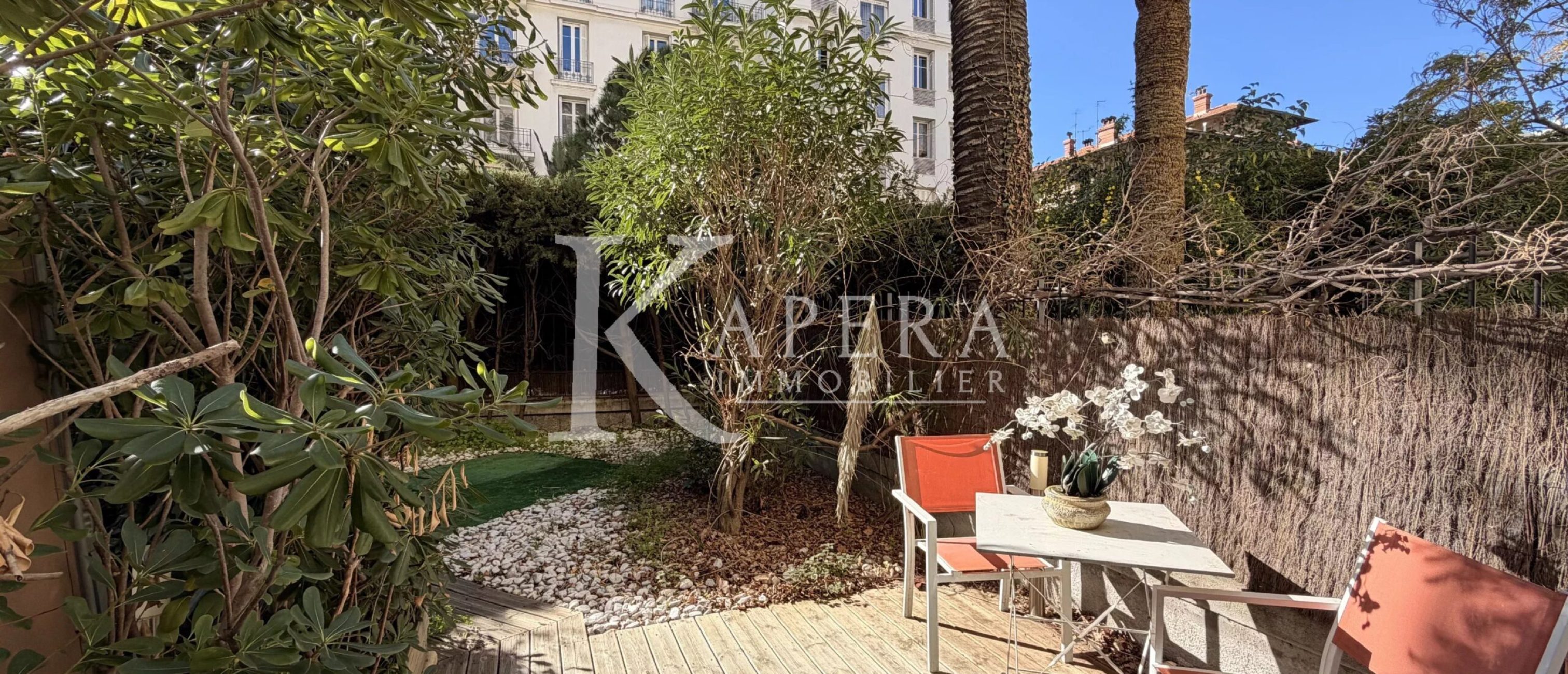 VENTE 2P 43M2 - NICE CIMIEZ - JARDIN PRIVATIF
