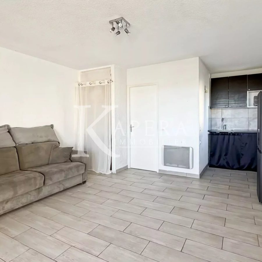 VENTE STUDIO 30M2 - SAINT LAURENT DU VAR / CORNICHE FAHNESTOCK - PISCINE