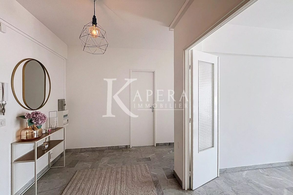 VENTE 2P 62M2 - CAGNES SUR MER CENTRE - BALCON