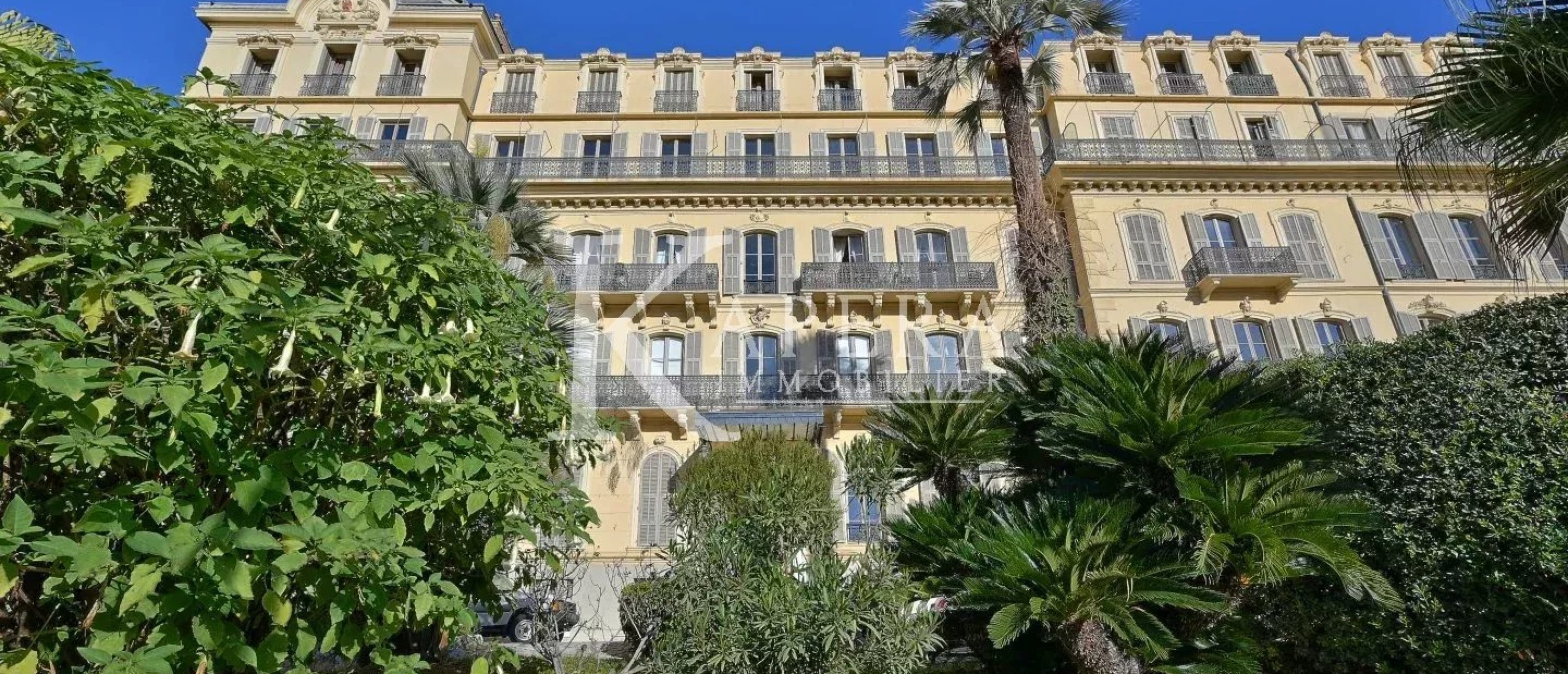 VENTE 4P 167M2 - NICE CARABACEL - PALAIS BOURGEOIS
