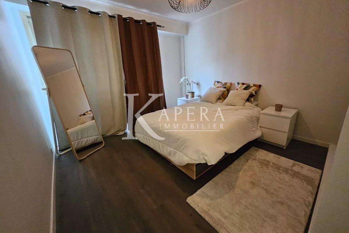 VENTE 3/4P 79M2 - CROS DE CAGNES - CENTRE VILLE - REFAIT À NEUF