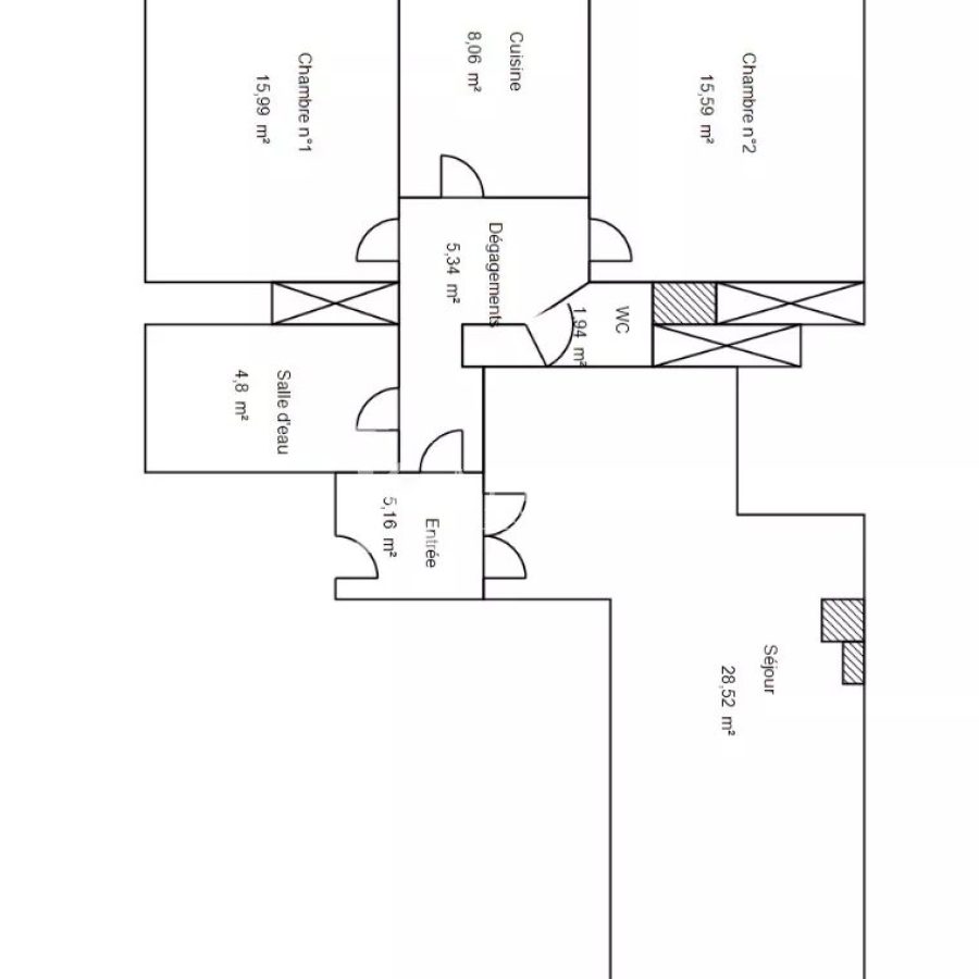 VENTE 3P 87M2 - NICE MIRABEAU - TERRASSES