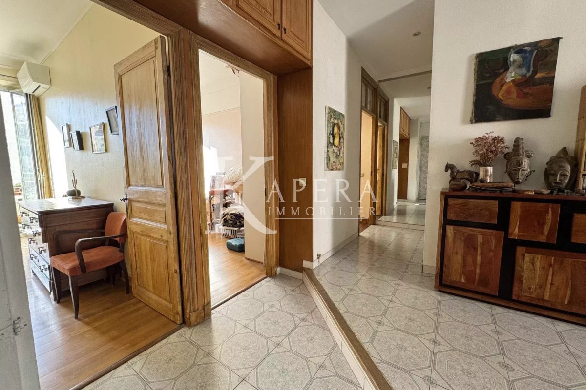 EN VENTE 4P 83m² - NICE CARABACEL - LUMINEUX - CALME