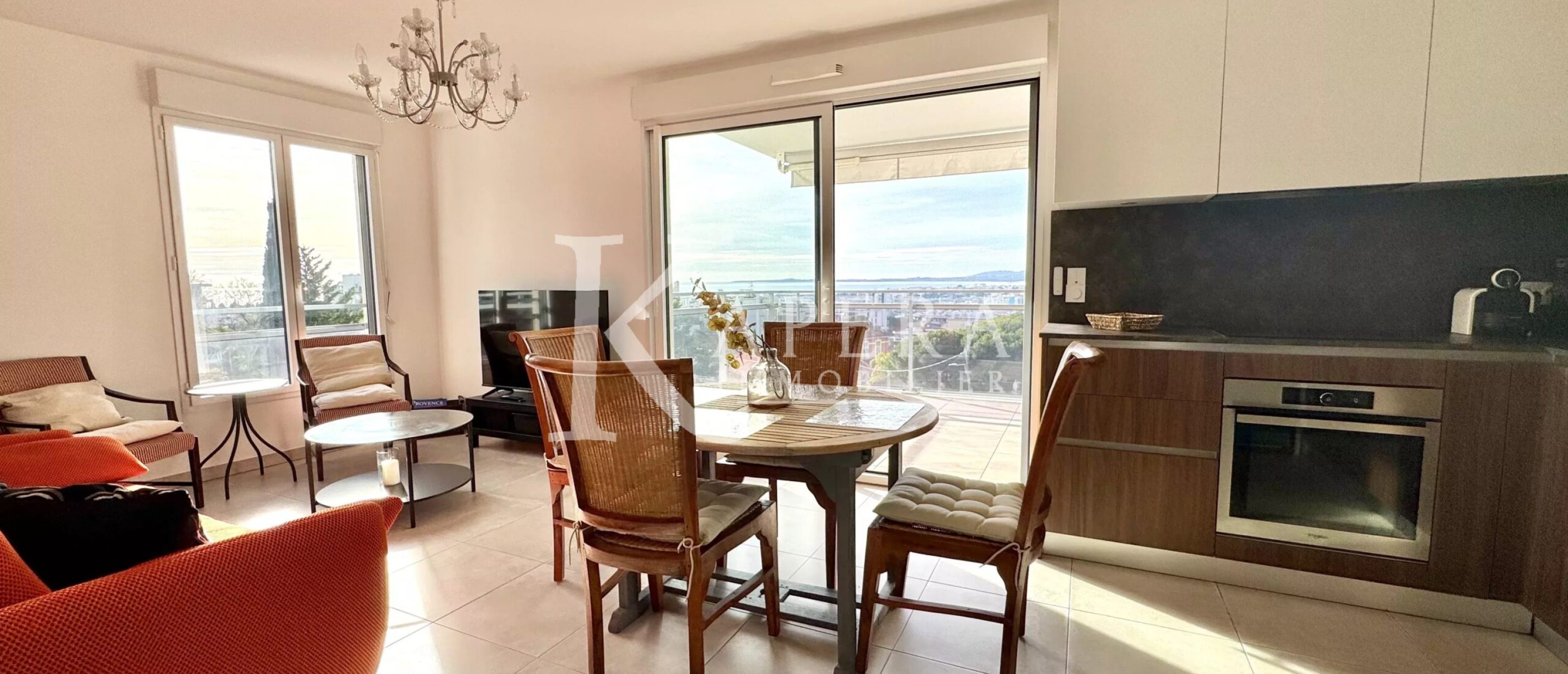 LOCATION MEUBLÉE 6 MOIS - NICE OUEST - 3P 58M² AVEC TERRASSES ET GARAGE