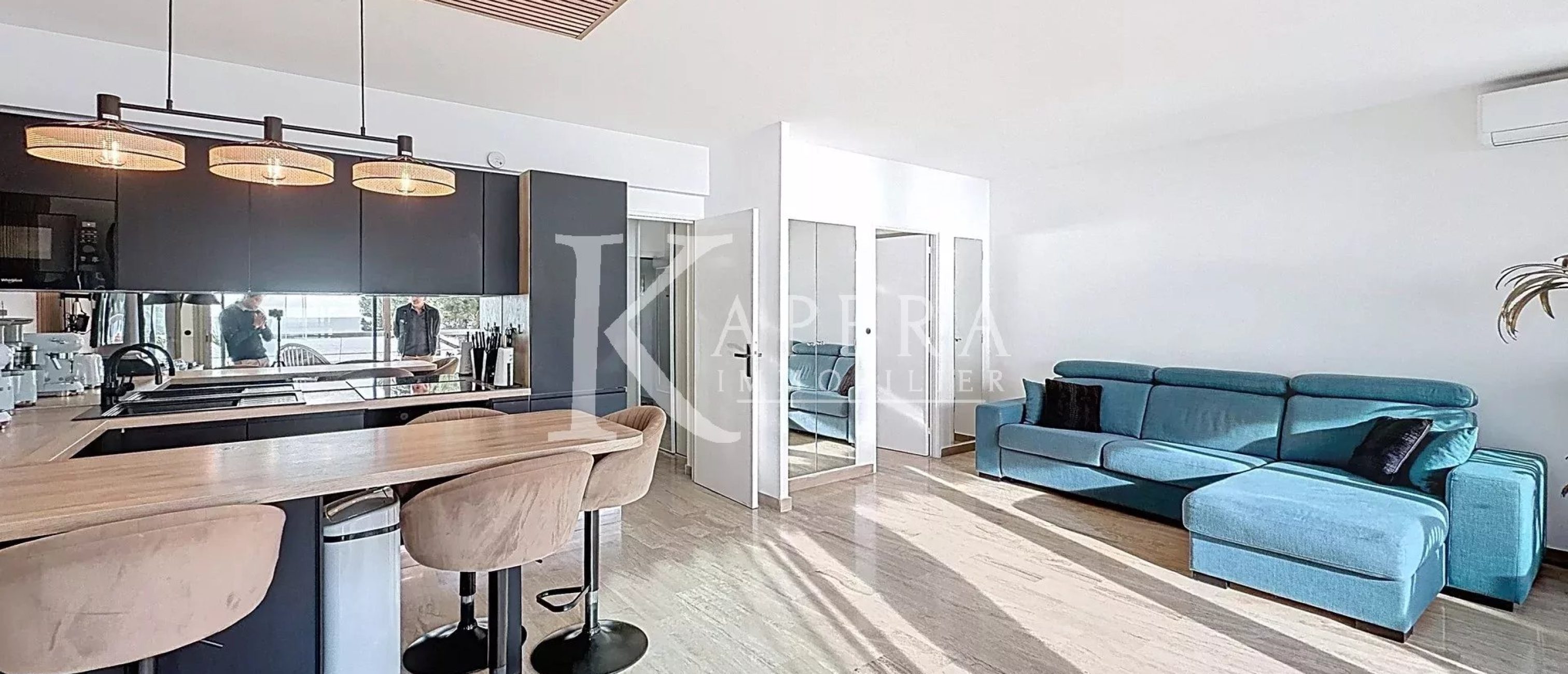 VENTE 3P 57M2 - MARINA BAIE DES ANGES - TERRASSE - GARAGE