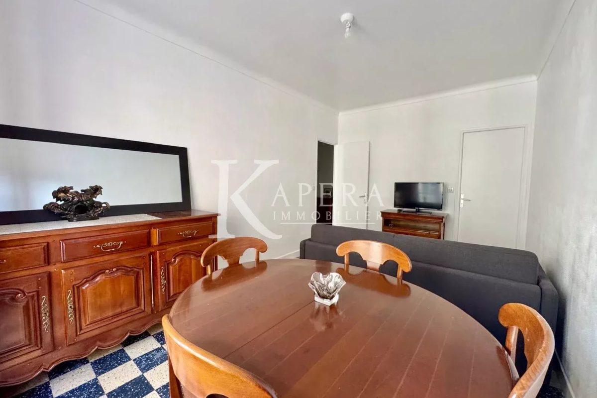 LOCATION MEUBLEE 3P TRAVERSANT 57M² - NICE RIQUIER - BALCON - CAVE