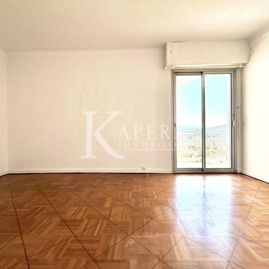 VENTE 3P - NICE MONT BORON- VUE MER - GARAGE - CAVE