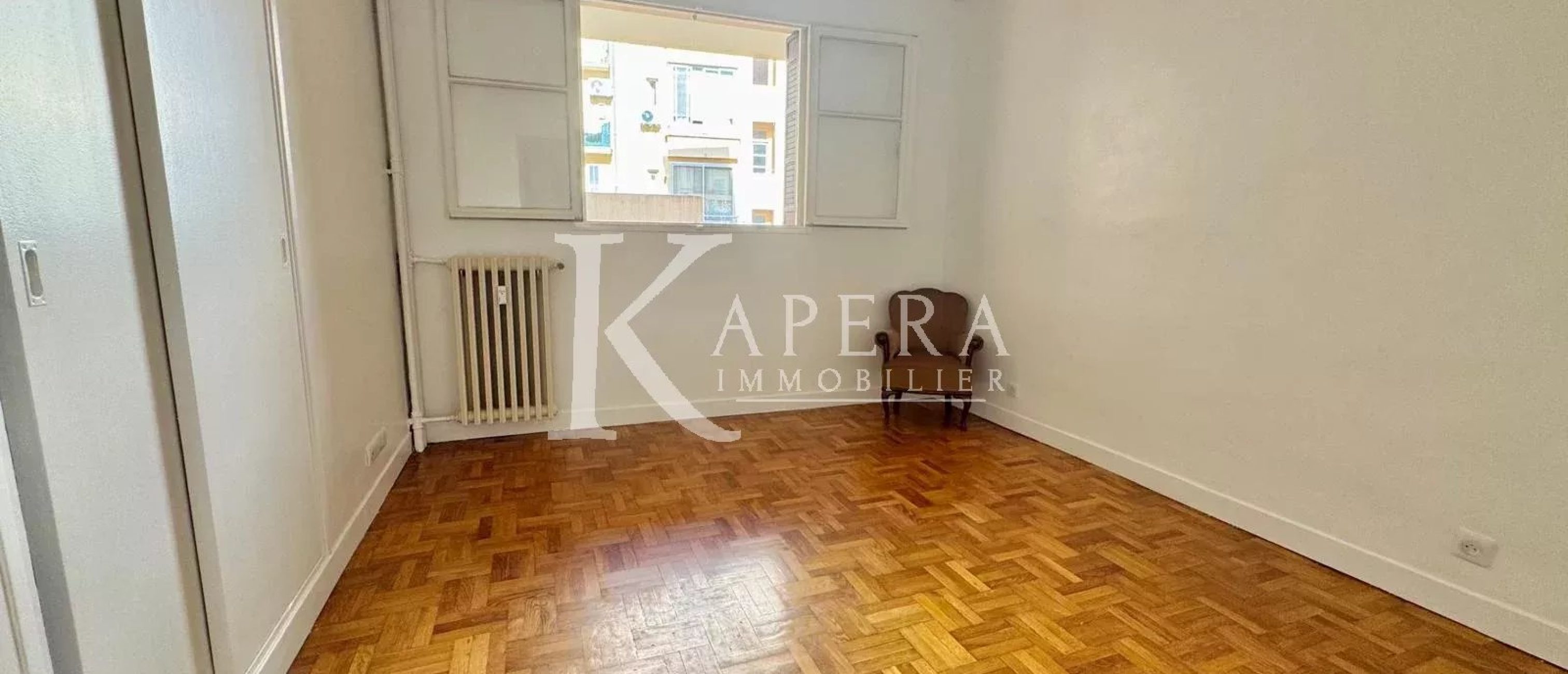 LOCATION MEUBLEE 3P TRAVERSANT 57M² - NICE RIQUIER - BALCON - CAVE