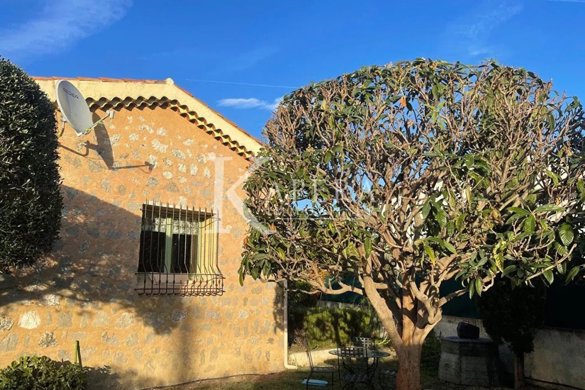 VENTE MAISON 175M2 - VILLENEUVE LOUBET -  TERRAIN ARBORE