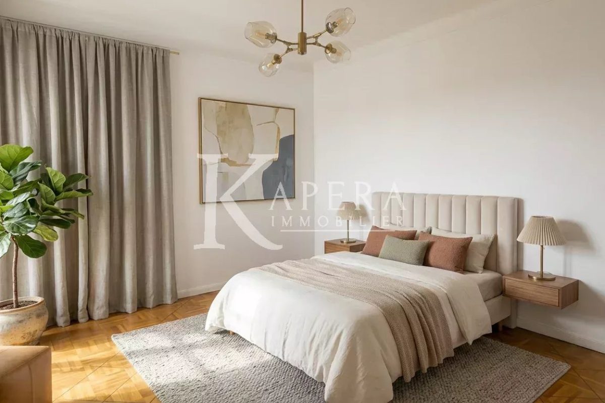 VENTE 3P - NICE MONT BORON- VUE MER - GARAGE - CAVE