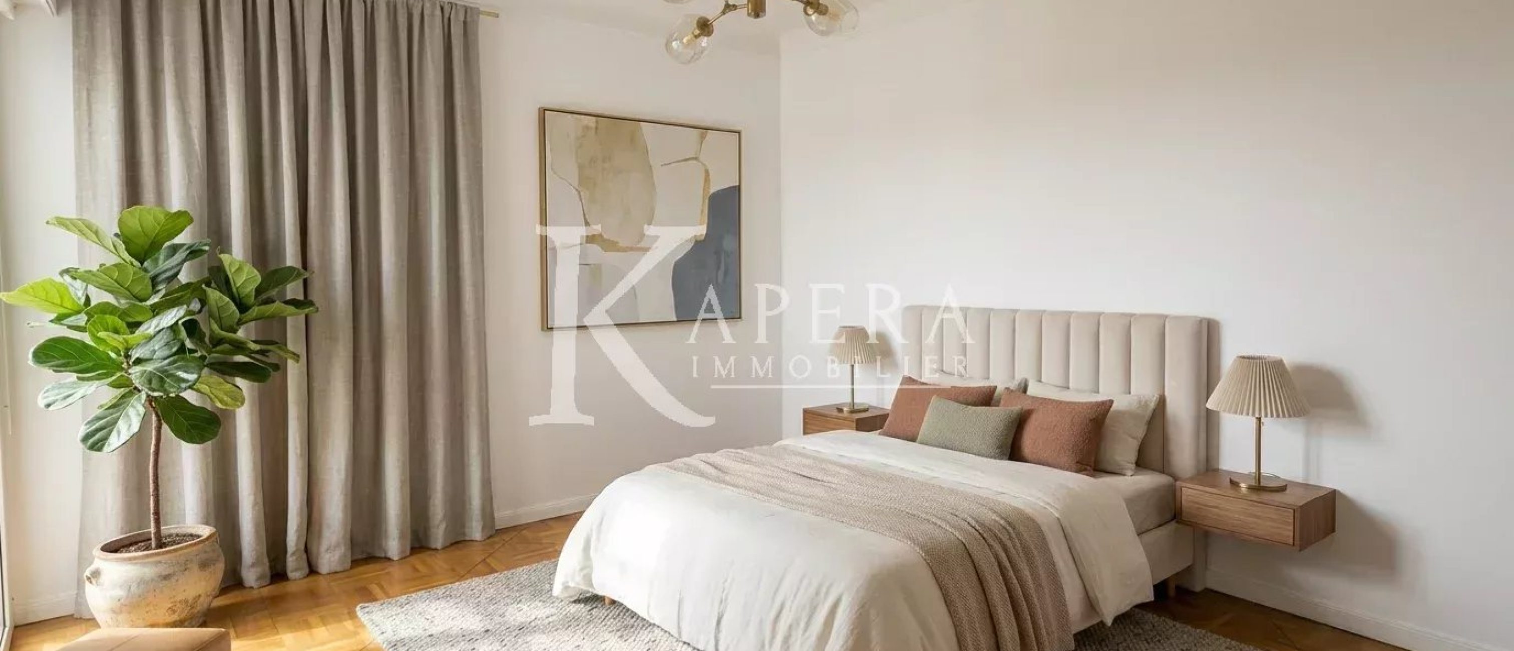 VENTE 3P - NICE MONT BORON- VUE MER - GARAGE - CAVE