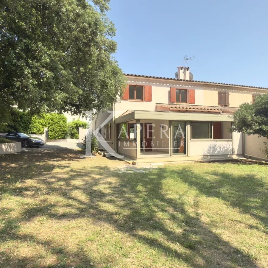 LOCATION MAISON - VALBONNE ILE VERTE- GARAGE-JARDIN-PISCINE