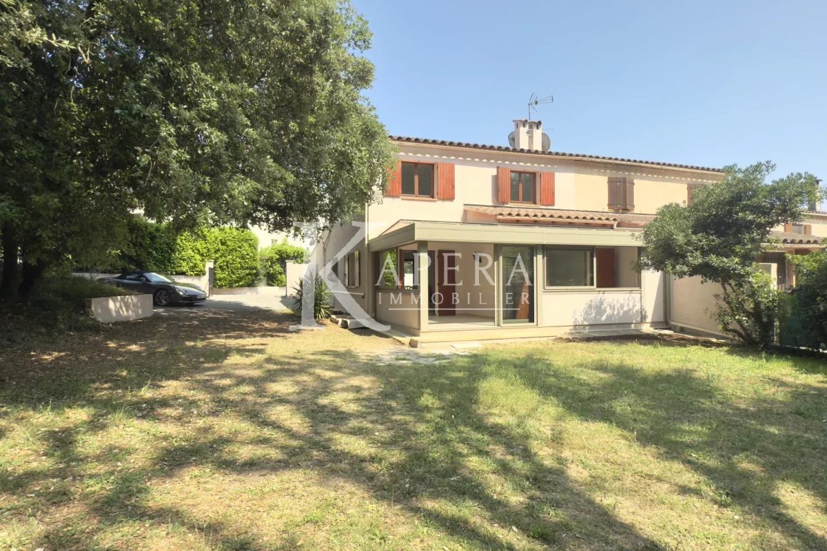 LOCATION MAISON - VALBONNE ILE VERTE- GARAGE-JARDIN-PISCINE