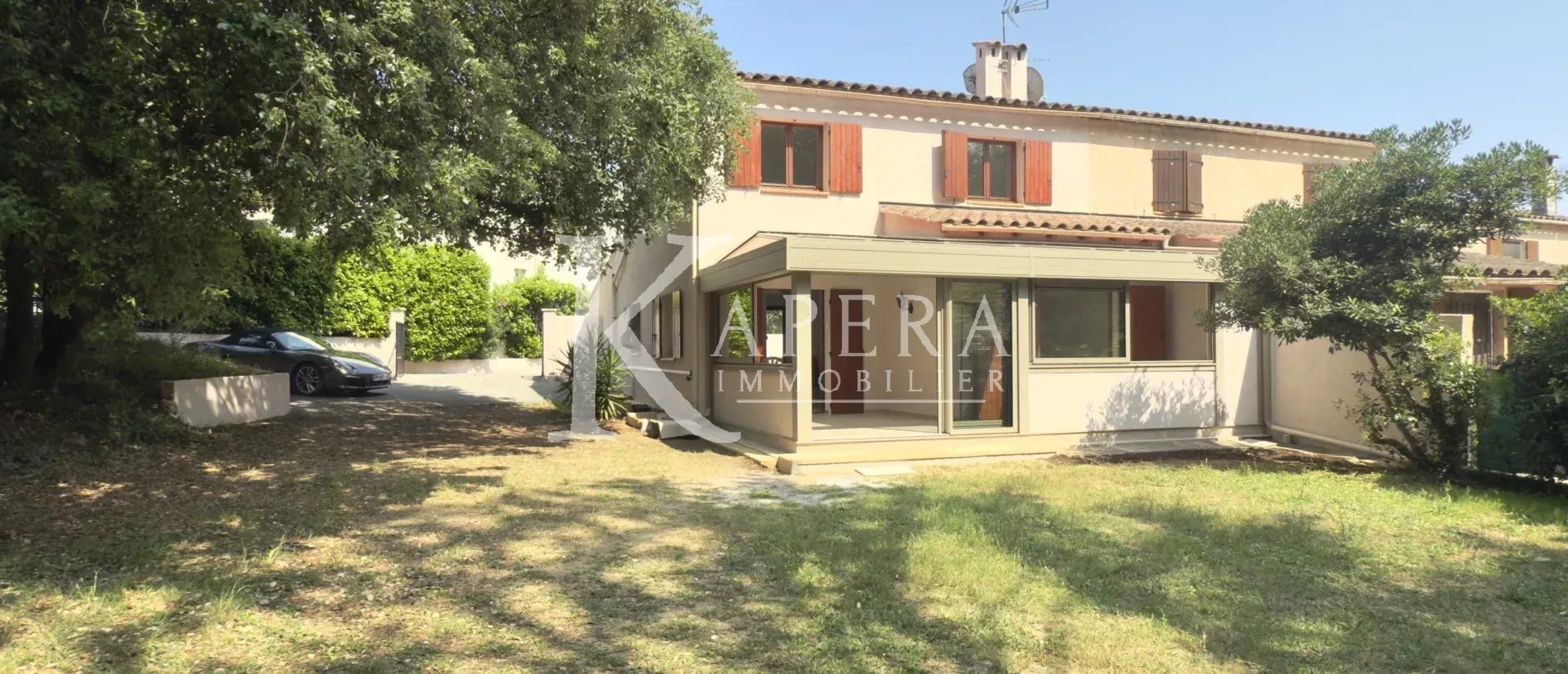 LOCATION MAISON - VALBONNE ILE VERTE- GARAGE-JARDIN-PISCINE