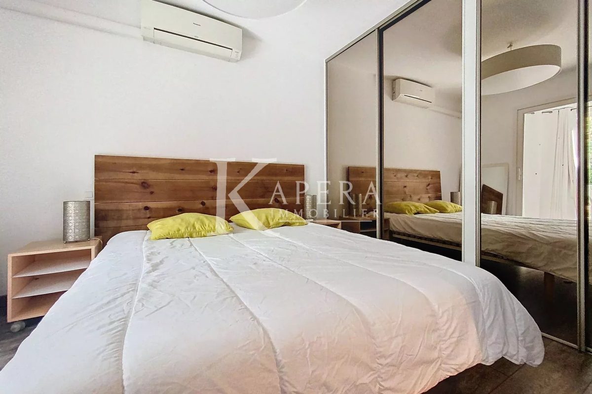 VENTE 2P 37M2 - SAINT LAURENT DU VAR/LES VESPINS - JARDIN ET VERANDA