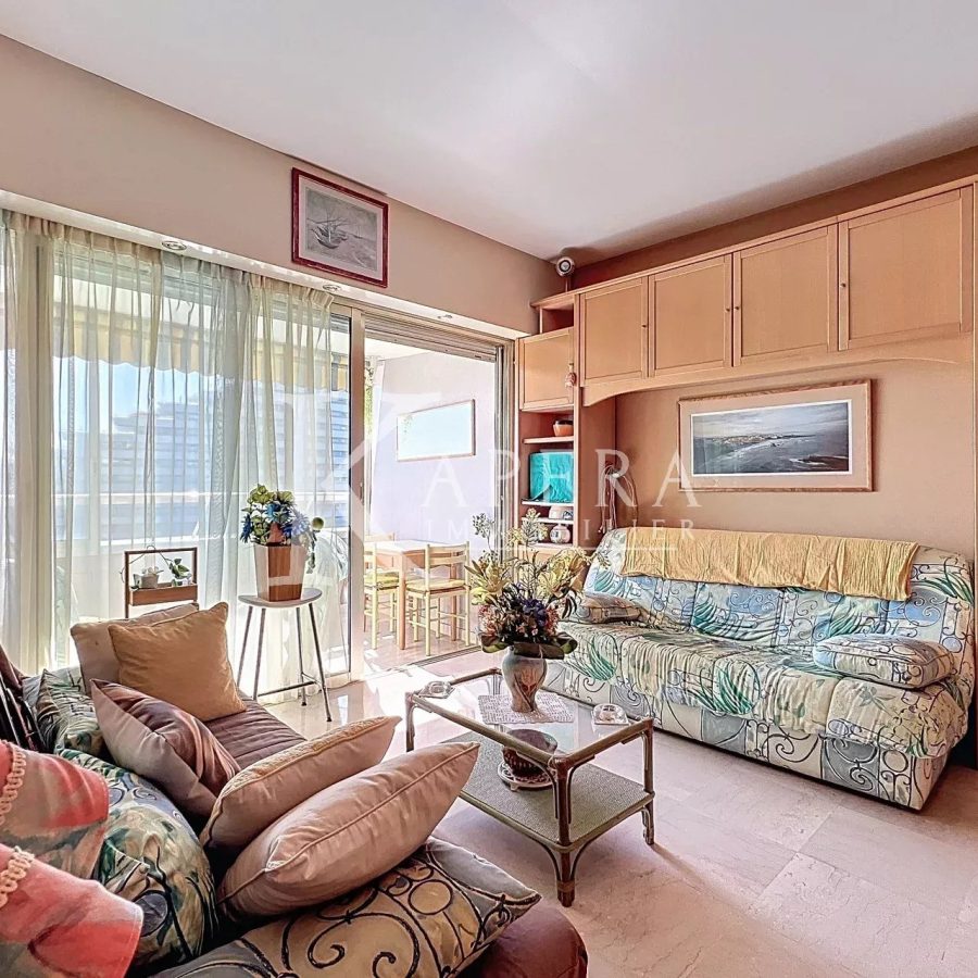 VENTE STUDIO 26M2 - MARINA BAIE DES ANGES - LOGGIA