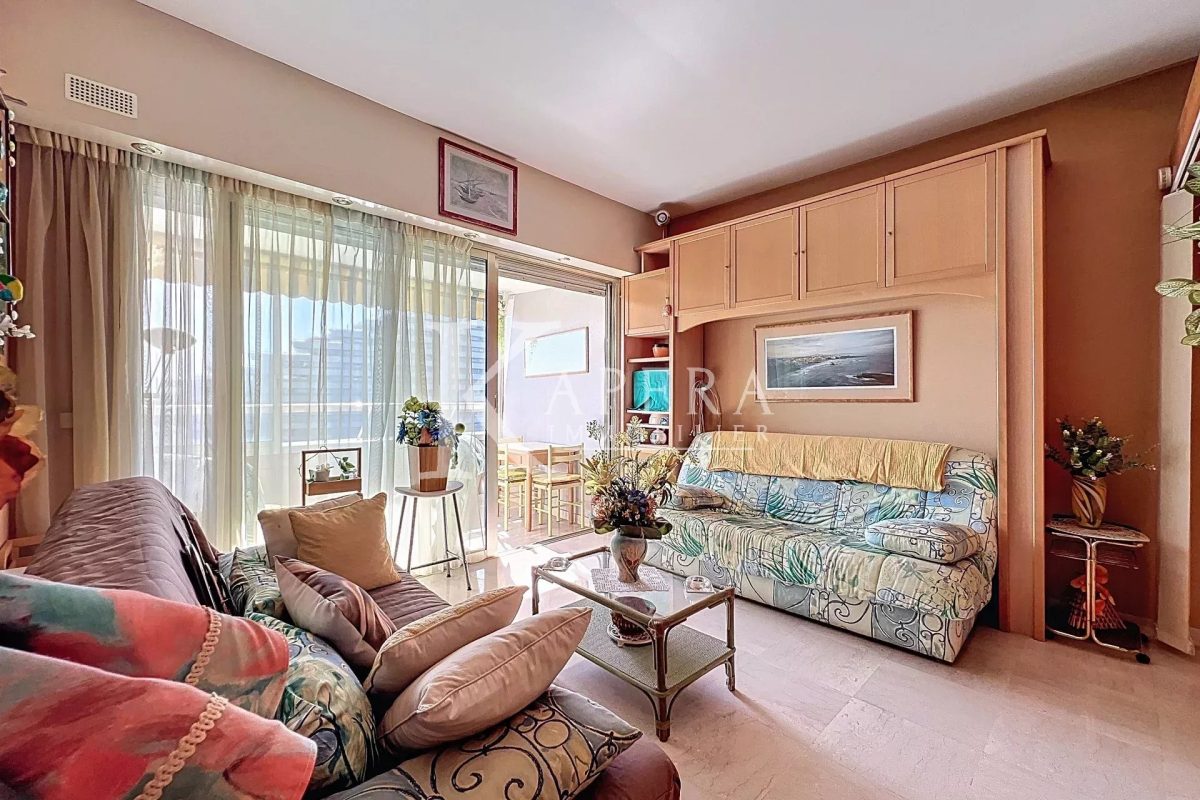 VENTE STUDIO 26M2 - MARINA BAIE DES ANGES - LOGGIA