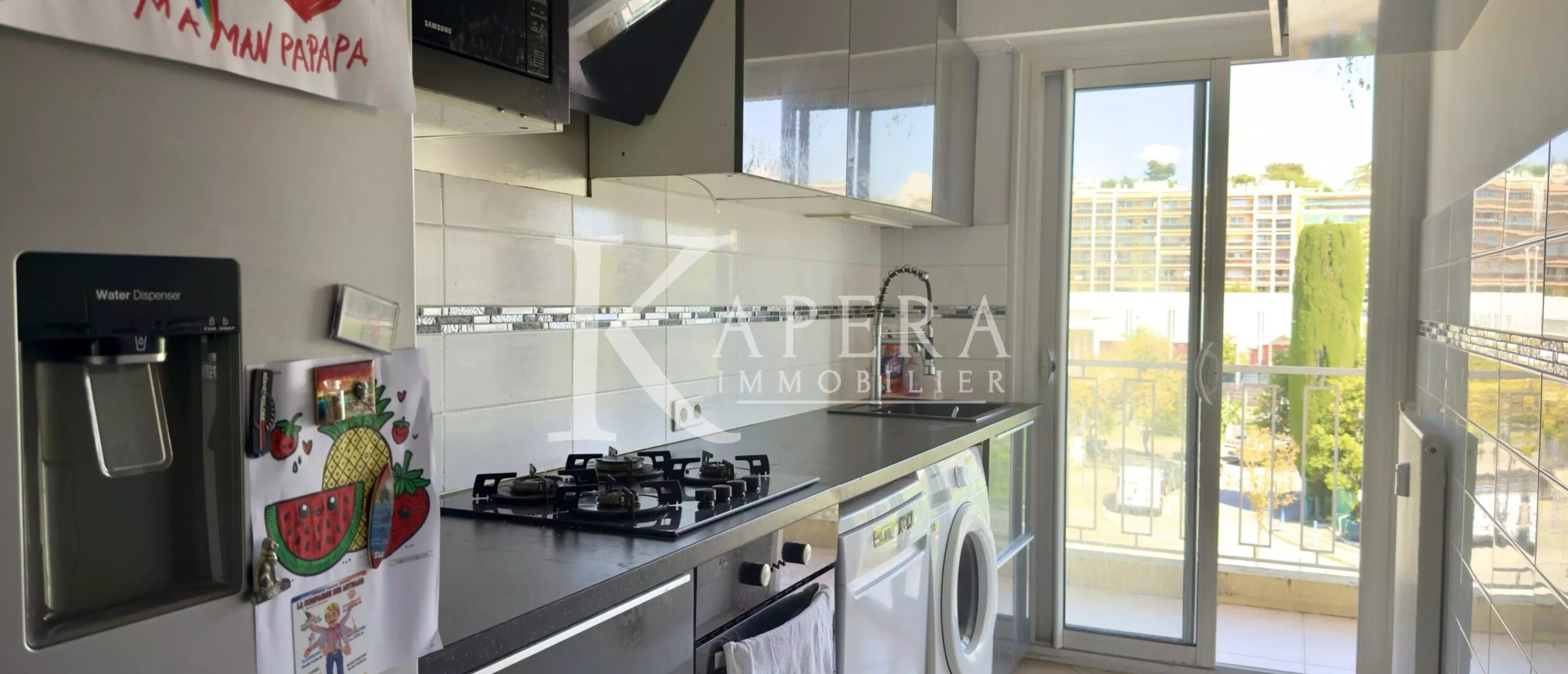 VENTE 3P 69M2 - CAGNES SUR MER - TRAVERSANT - LUMINEUX