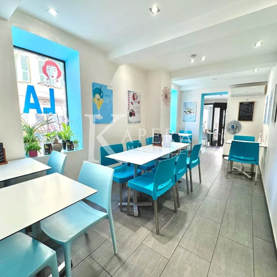 VENTE FONDS DE COMMERCE – NICE REPUBLIQUE - SALON DE THE/RESTAURANT