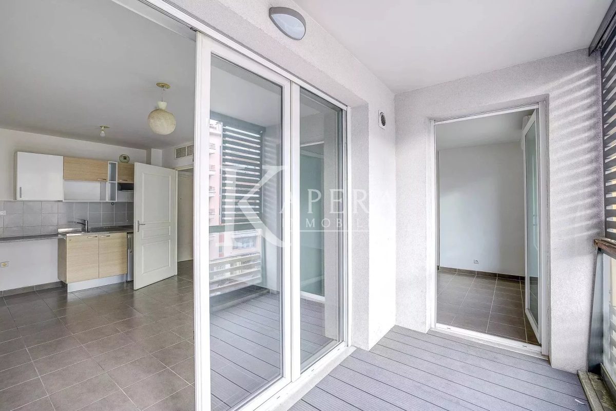 VENTE 2P 37,27M2 - CROS DE CAGNES - PARKING - TERRASSE