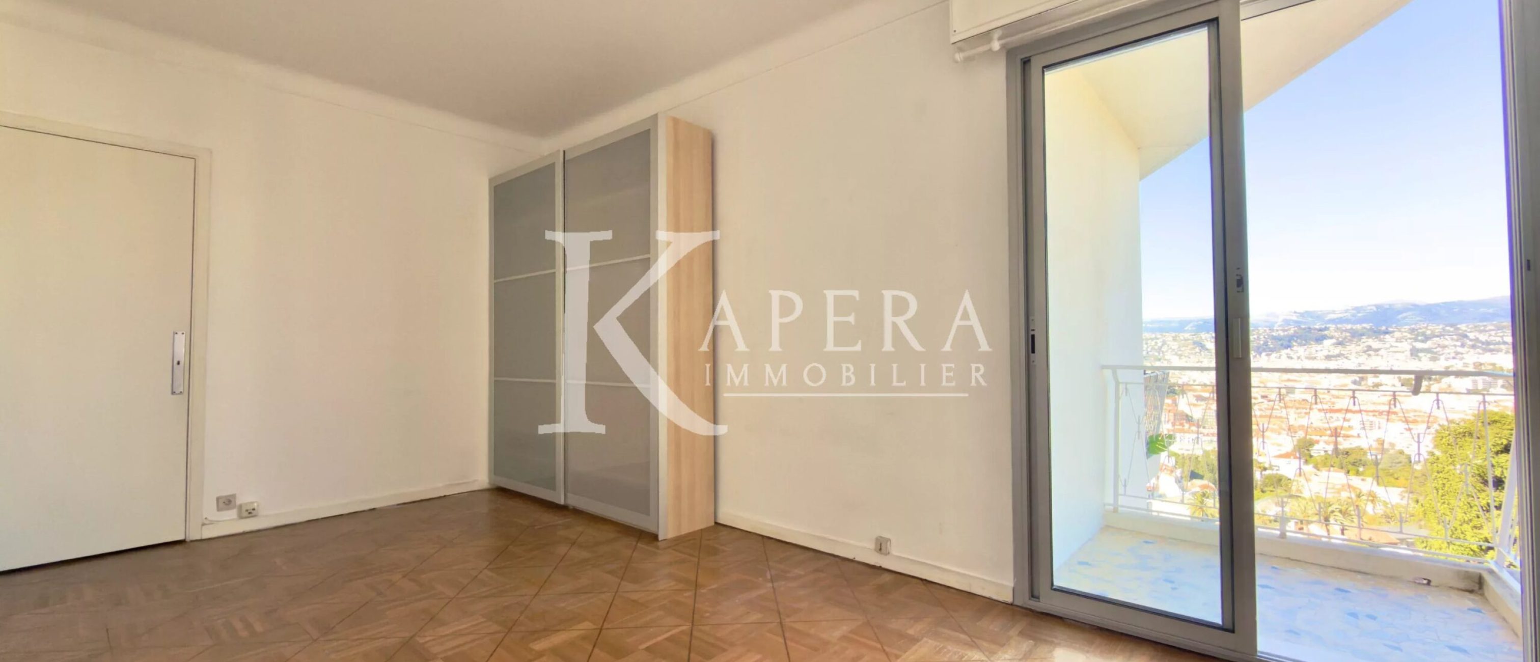 VENTE 3P - NICE MONT BORON- VUE MER - GARAGE - CAVE